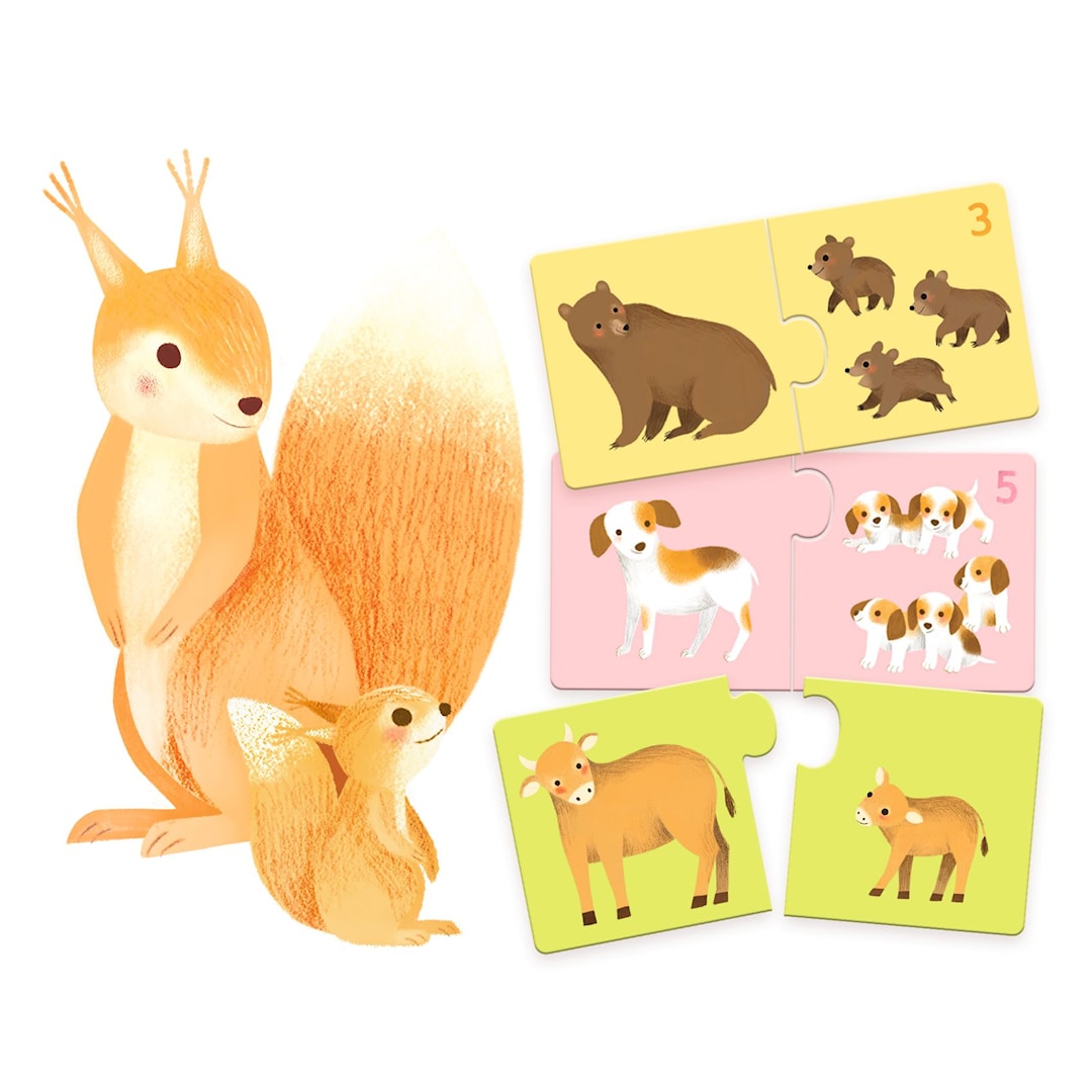 Puzzle Duo Baby Animals