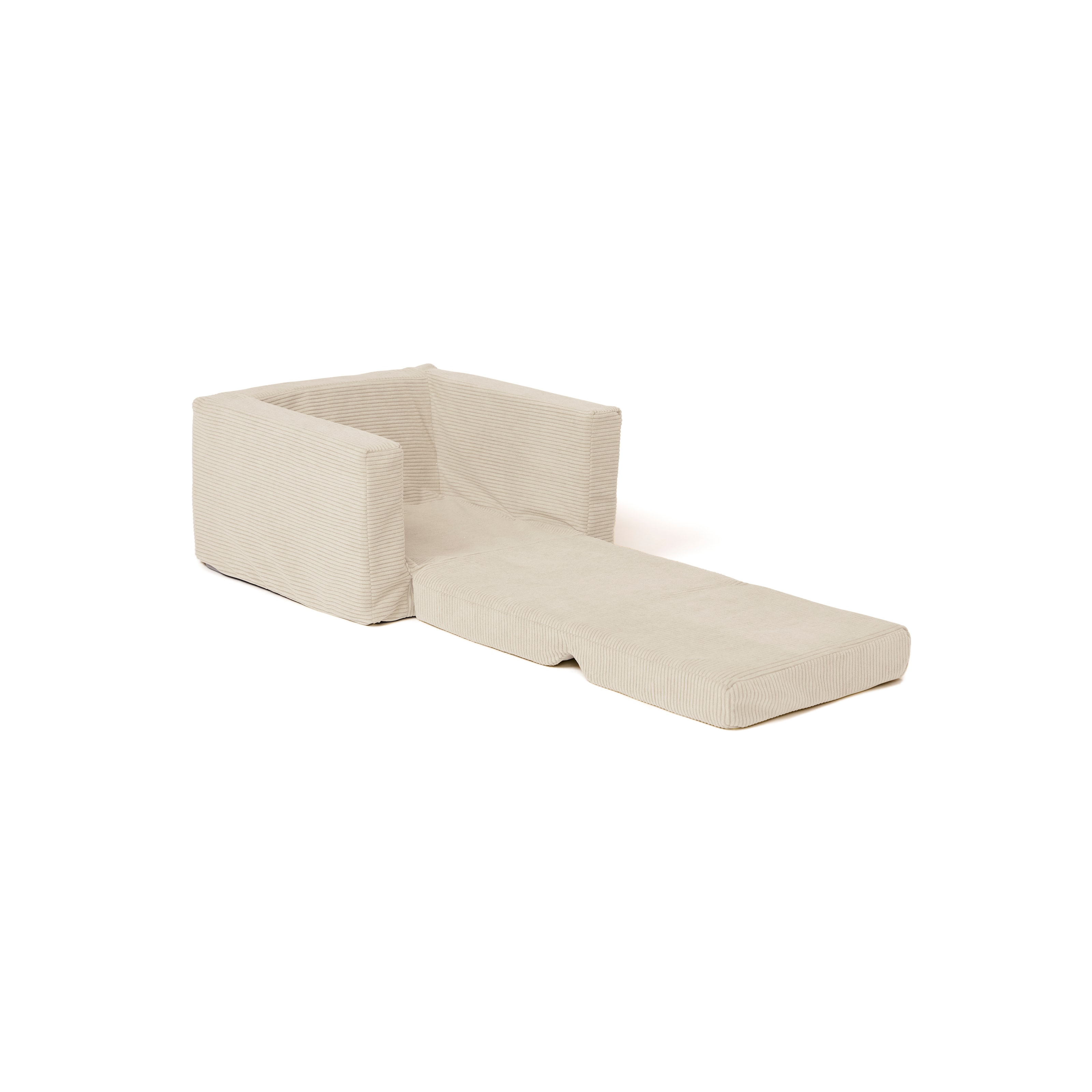 Sammenleggbar Lenestol Natural White