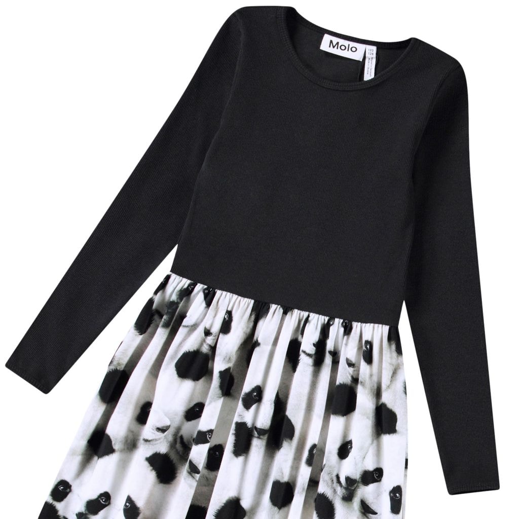 Credence Long-Sleeved Dress Giant Panda