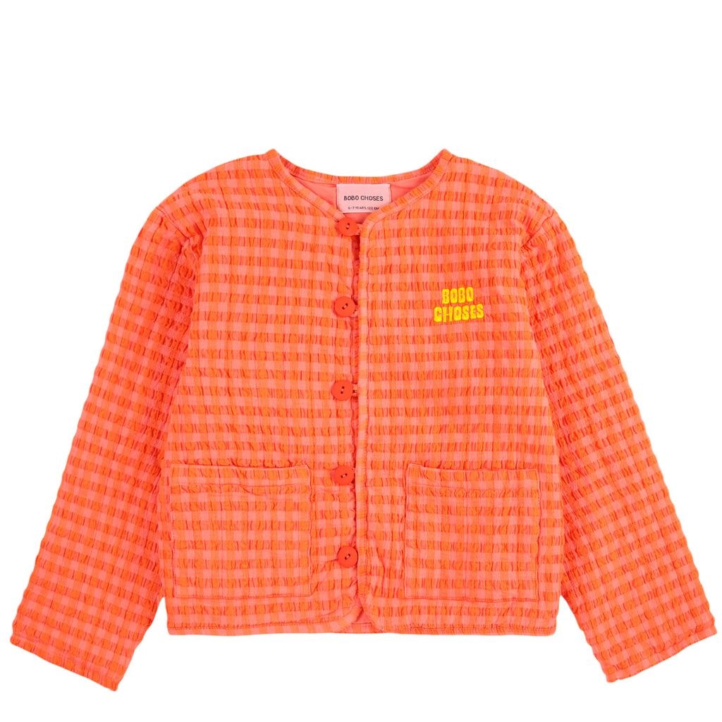 Vichy Vadderad Jacka Pink