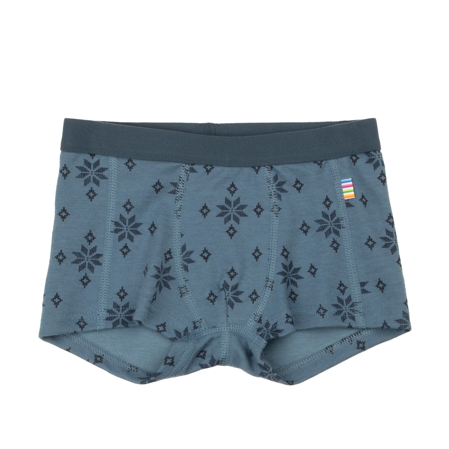 Wool Boxer Shorts Blue