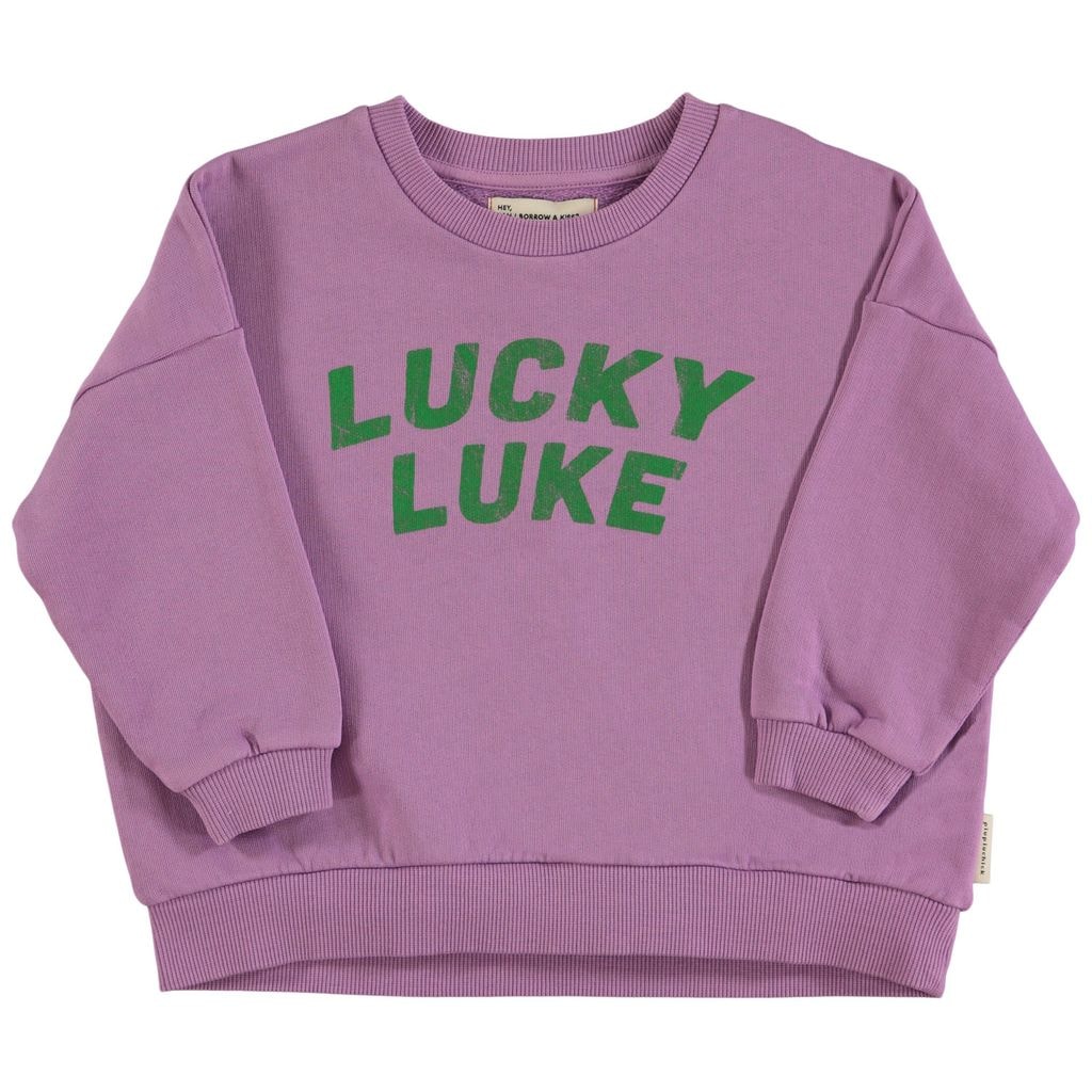 Sweatshirt With Print Mauve