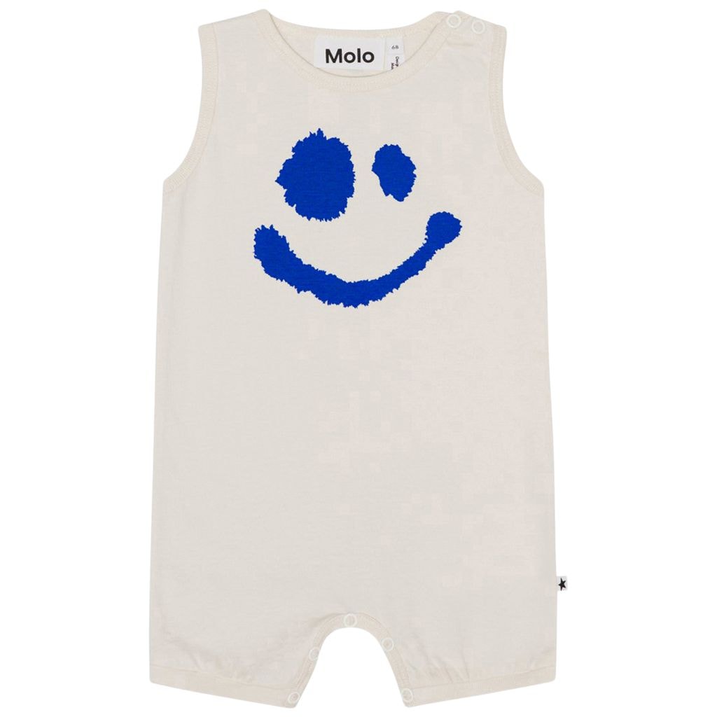 GOTS Fu Romper Sea Shell