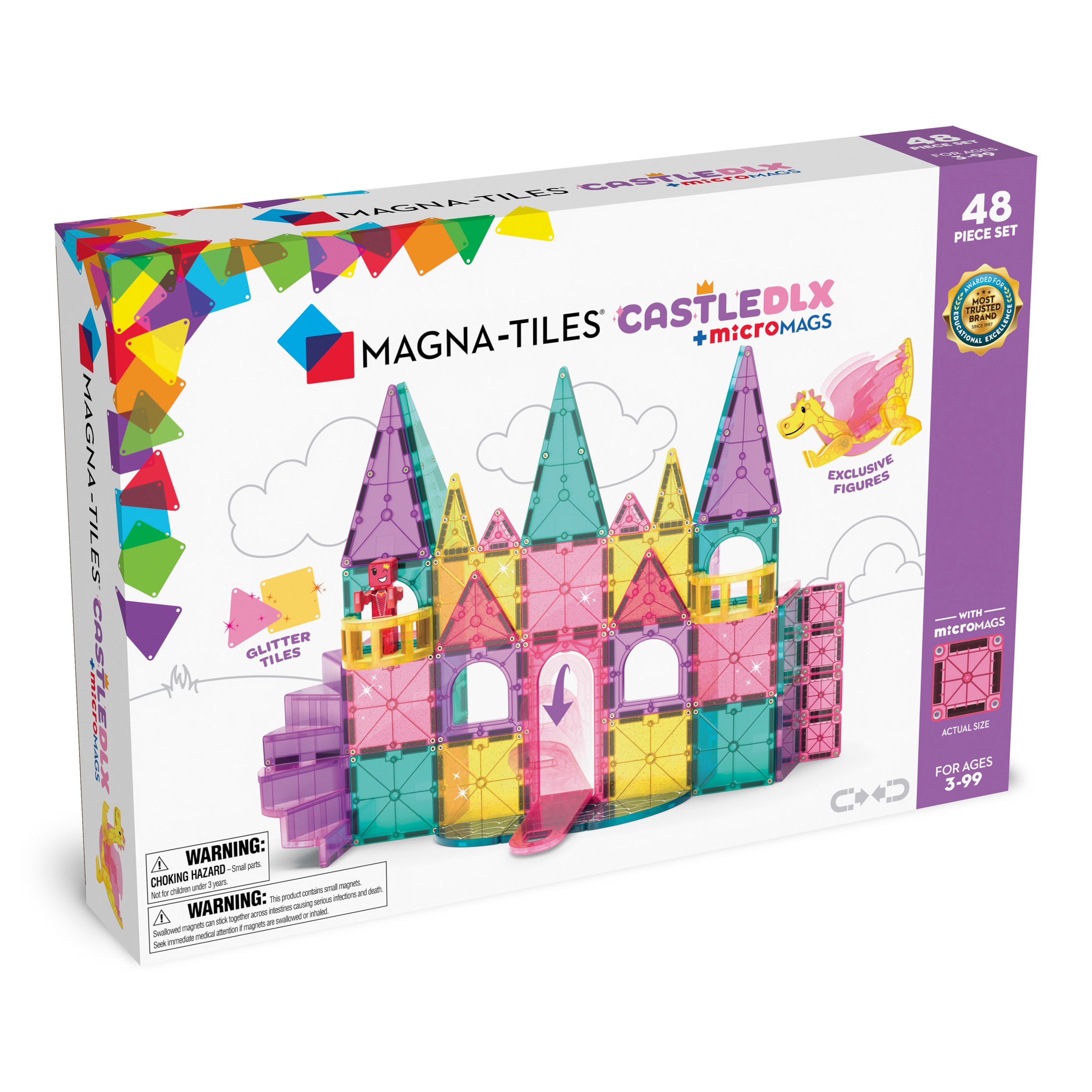 Castle Deluxe Byggklossar 48 St Multi 