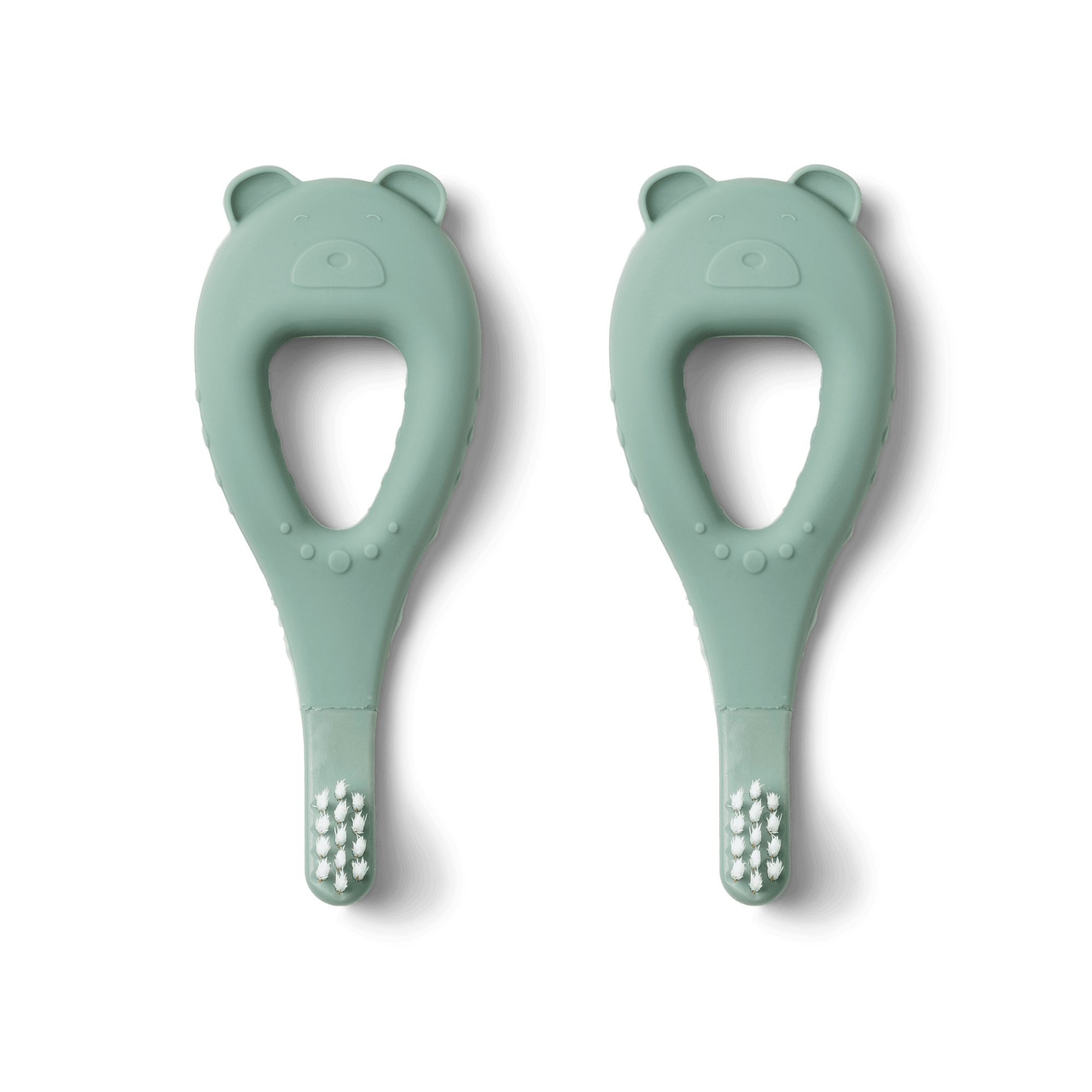 Janelle Bear Toothbrush 2-Pack Peppermint 