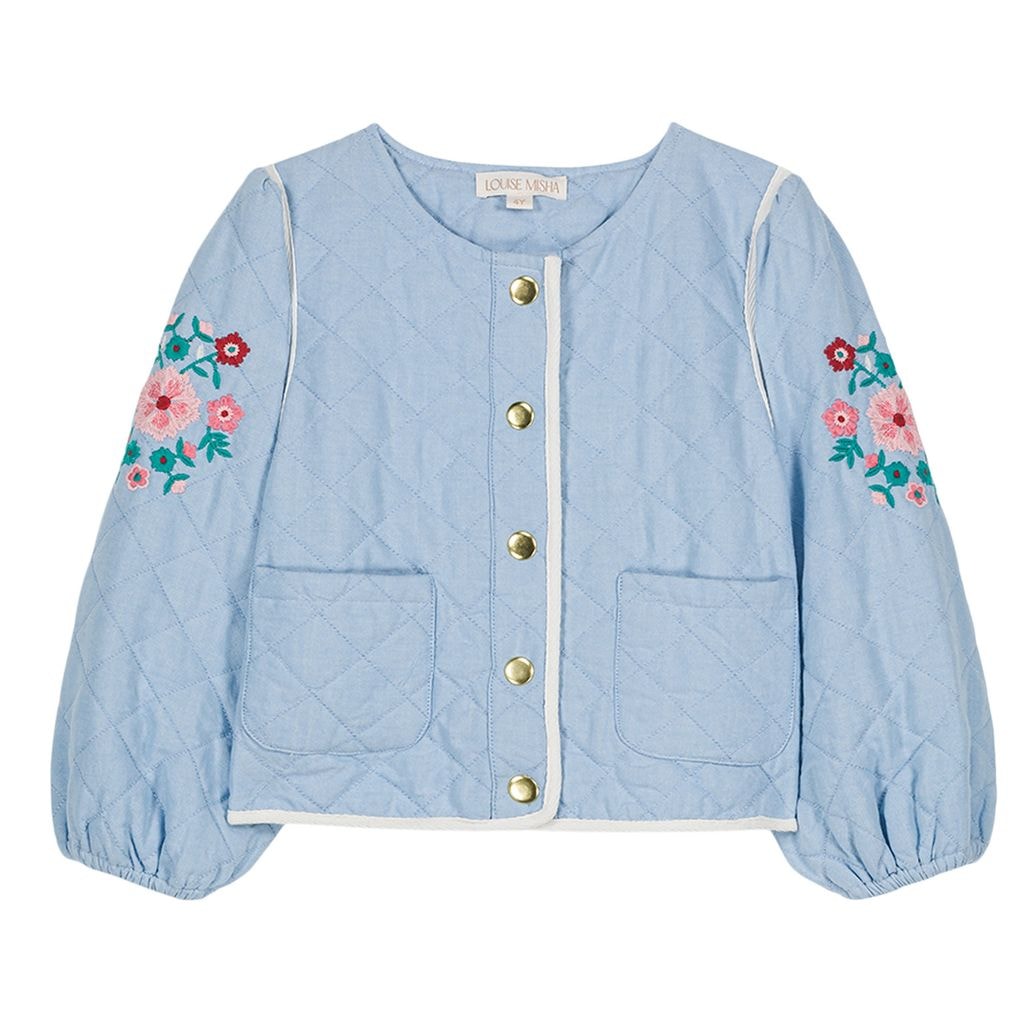 Joulia Jacket Light Blue