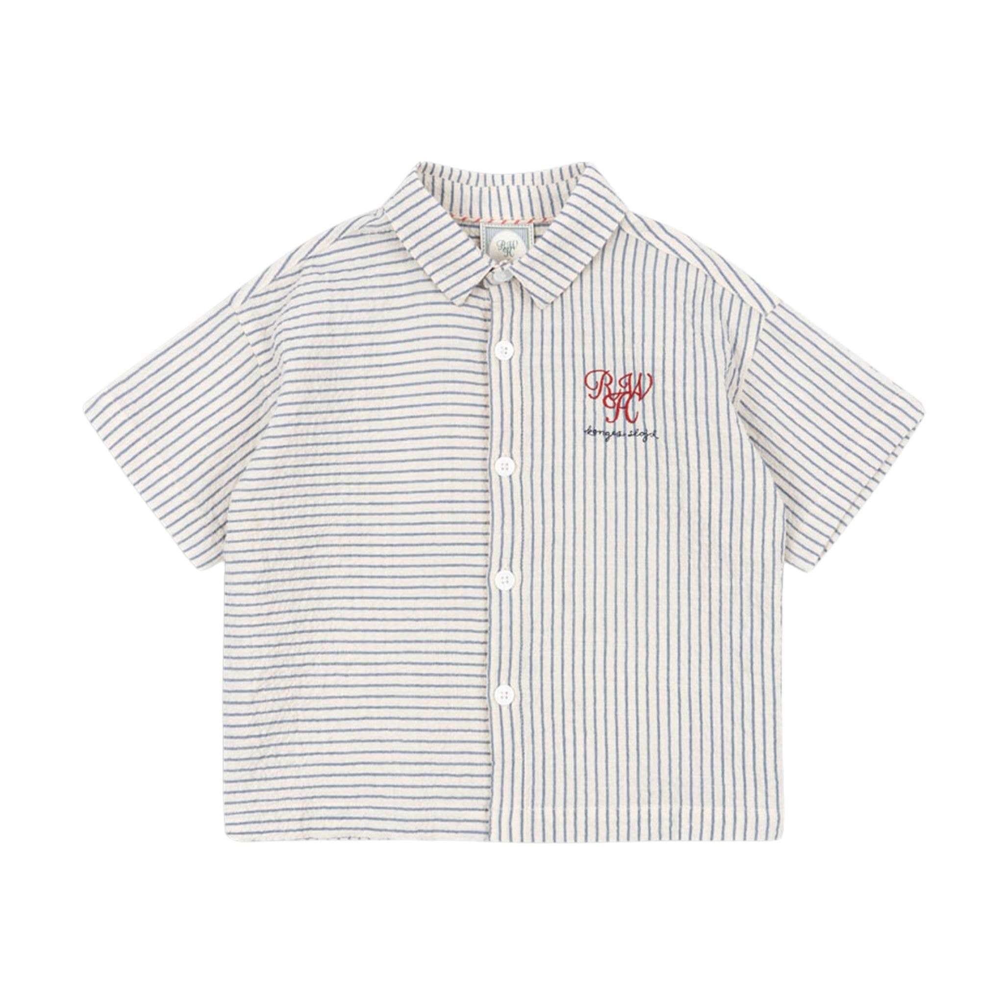 GOTS RHW X KS Duo Skjorta Stripe Blue