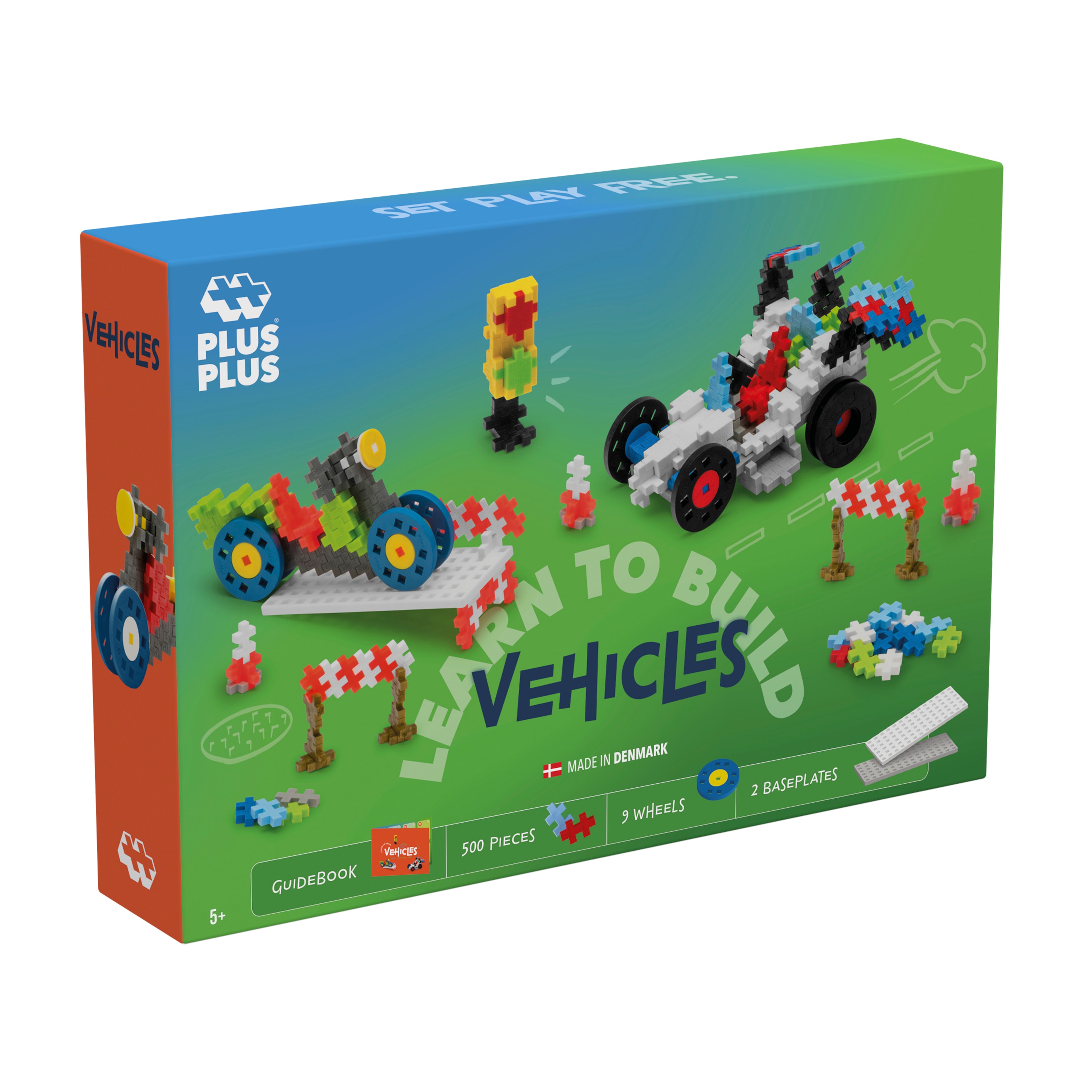 Learn To Build 500 Stk. Vehicles