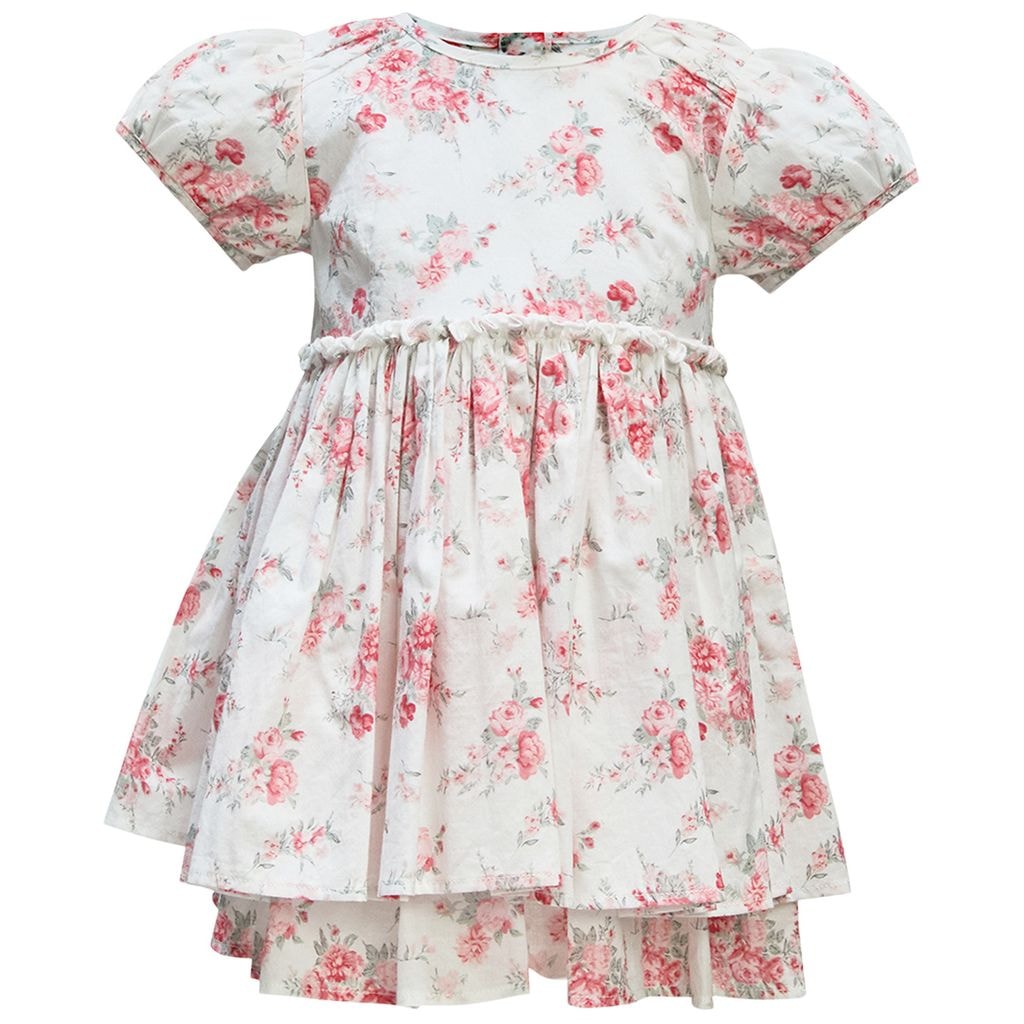 Lani Mini Floral Dress Wild Rose