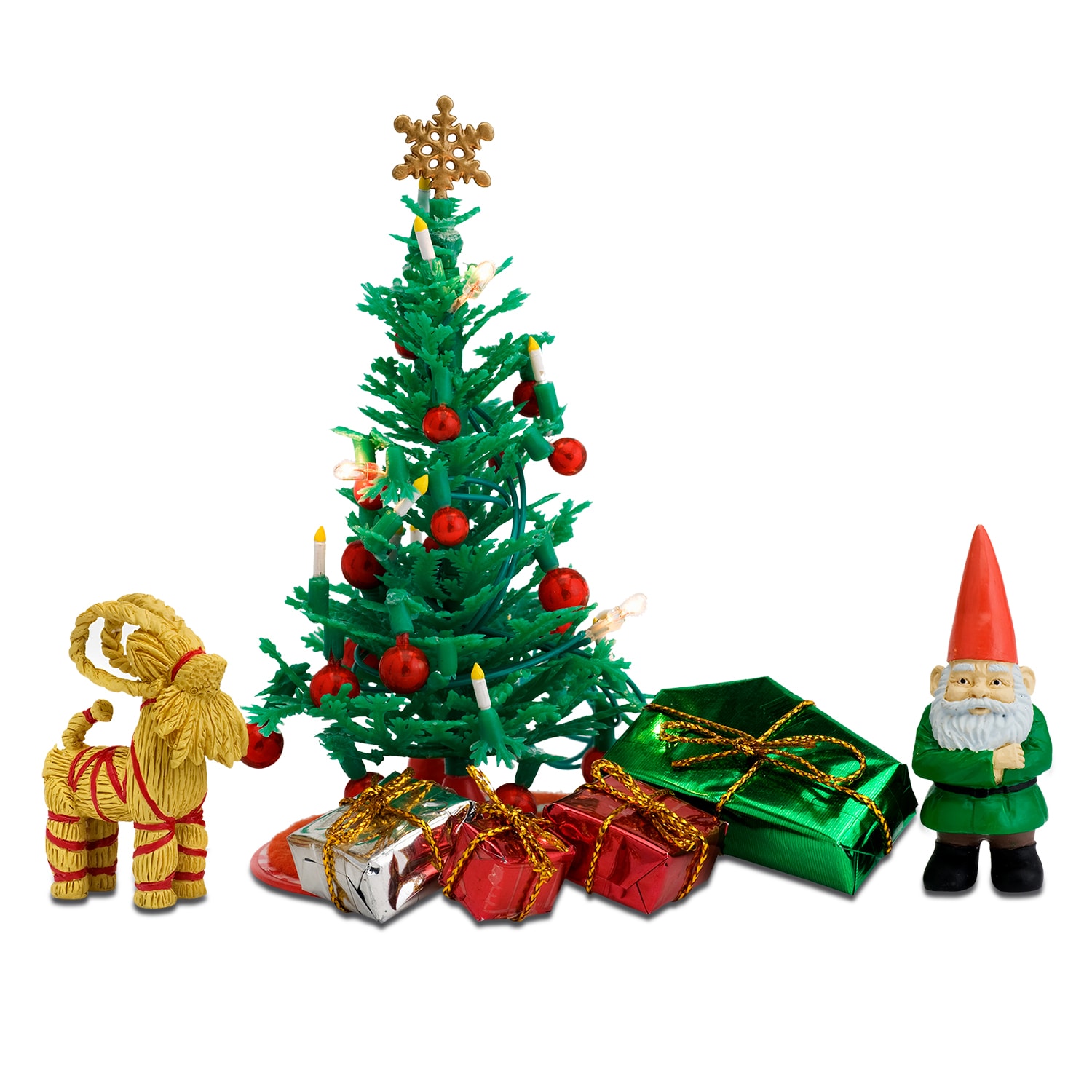 Lundby Julgran Set För Dockhus Multi 
