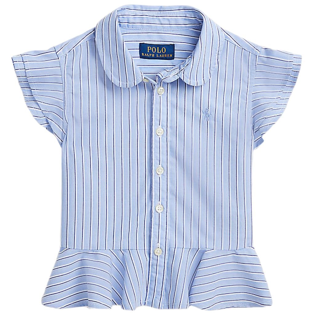 Striped Blouse Blue