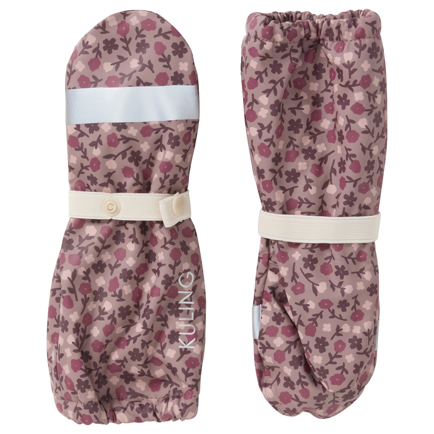 Vilnius Recycled Rain Gloves Lilac Flower