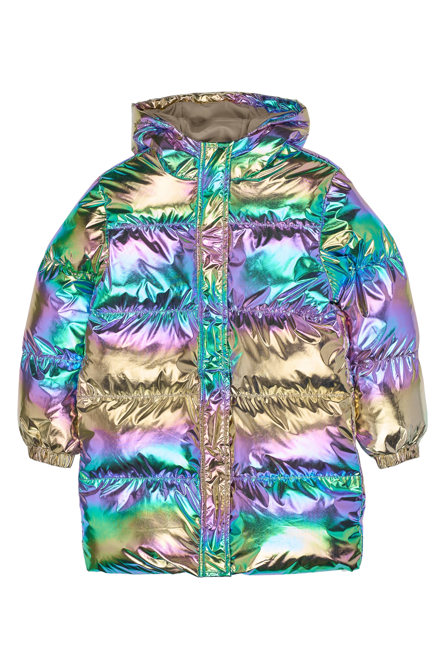 Unicca Pufferjacka Metallic Multicolor