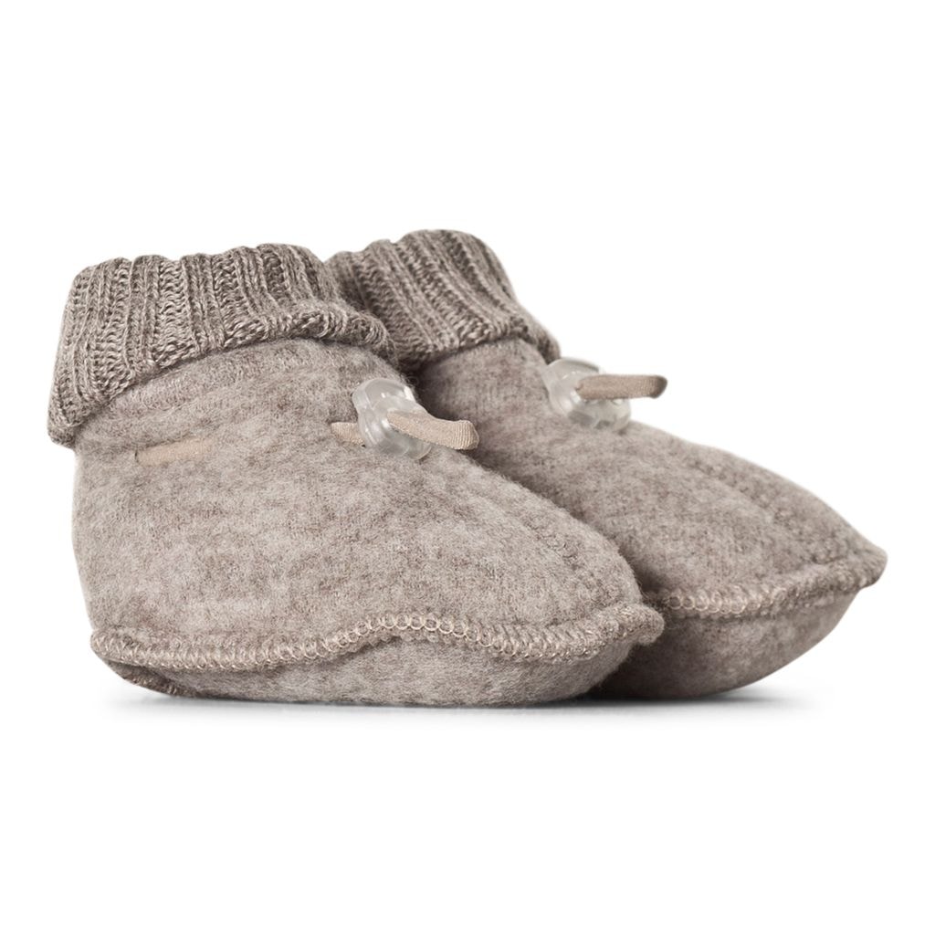 Sleeping Booties Sesame Melange