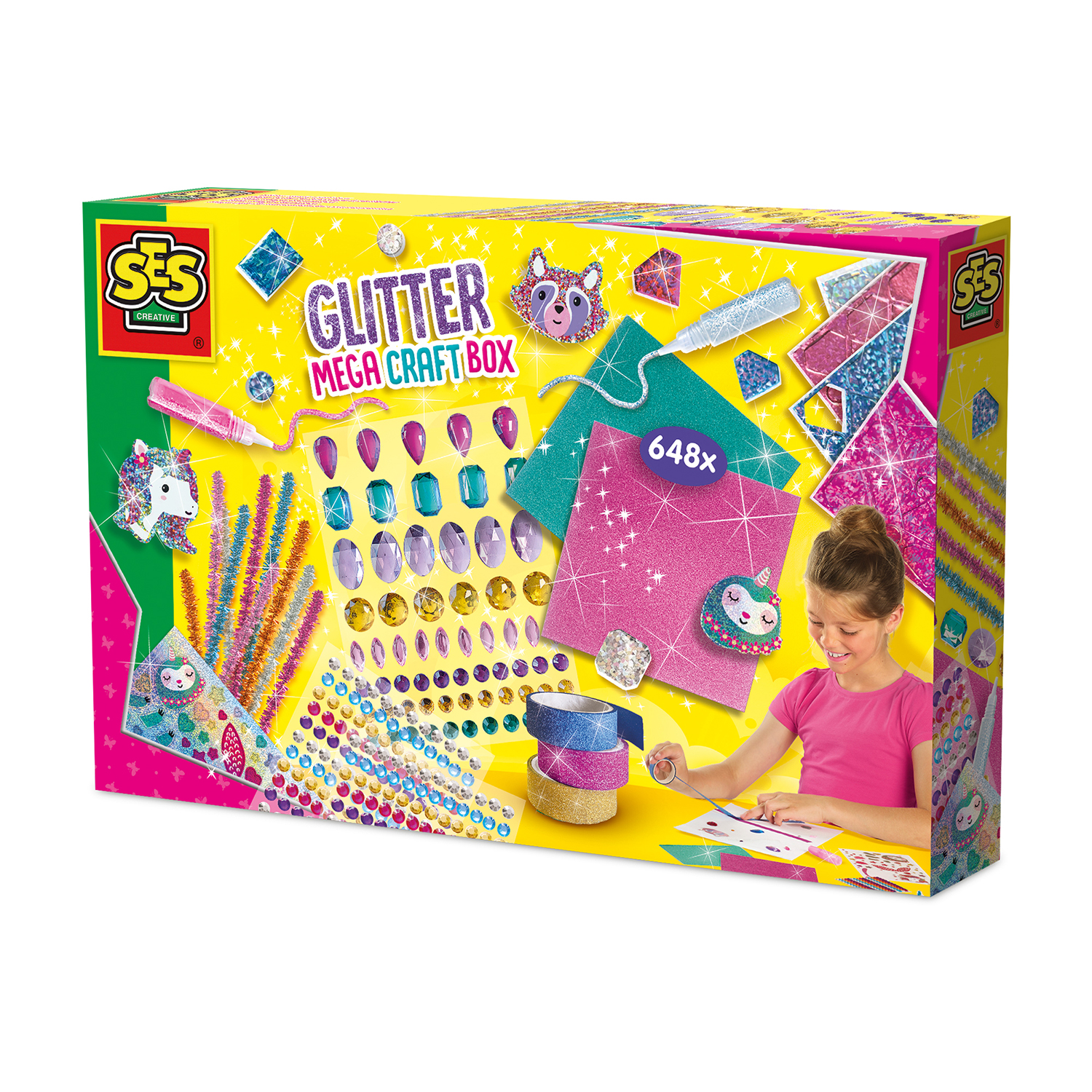 Hantverkslåda Glitter