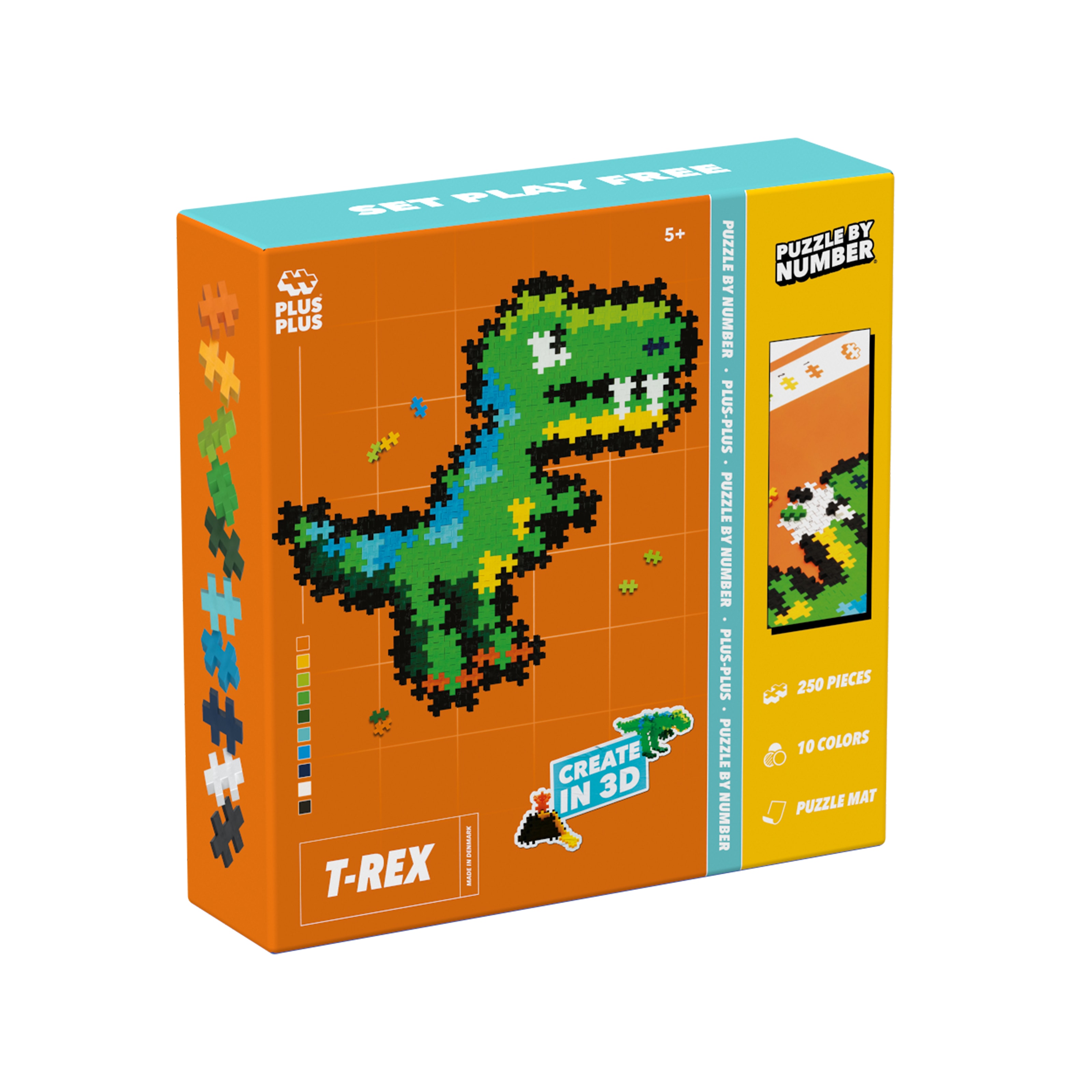 Puzzle By Number T-rex
