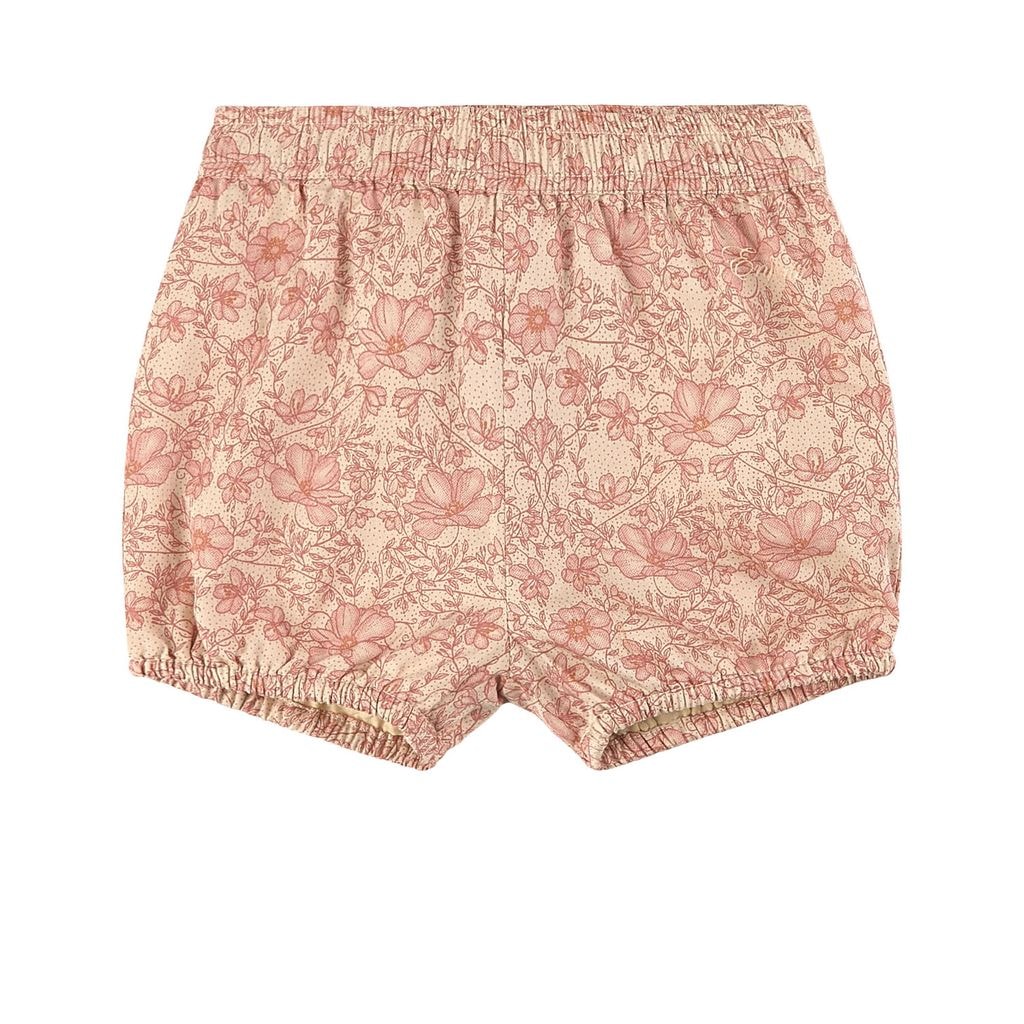 Floral Alushousu Bone White