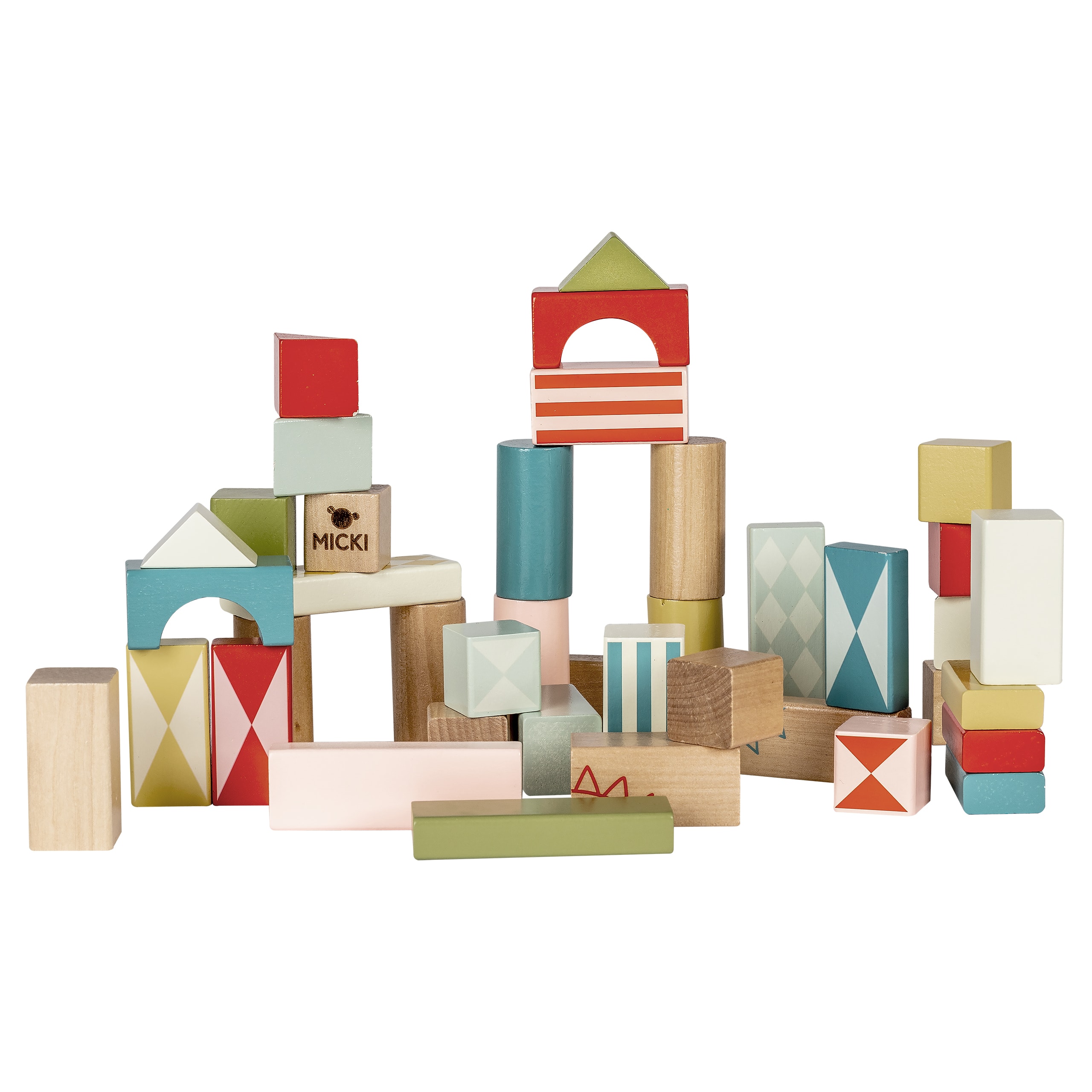 Building Blocks 40 pcs Multicolor