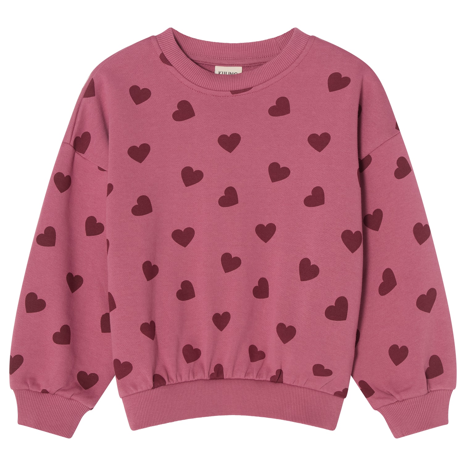 Valencia Sweatershirt Mauve Hearts