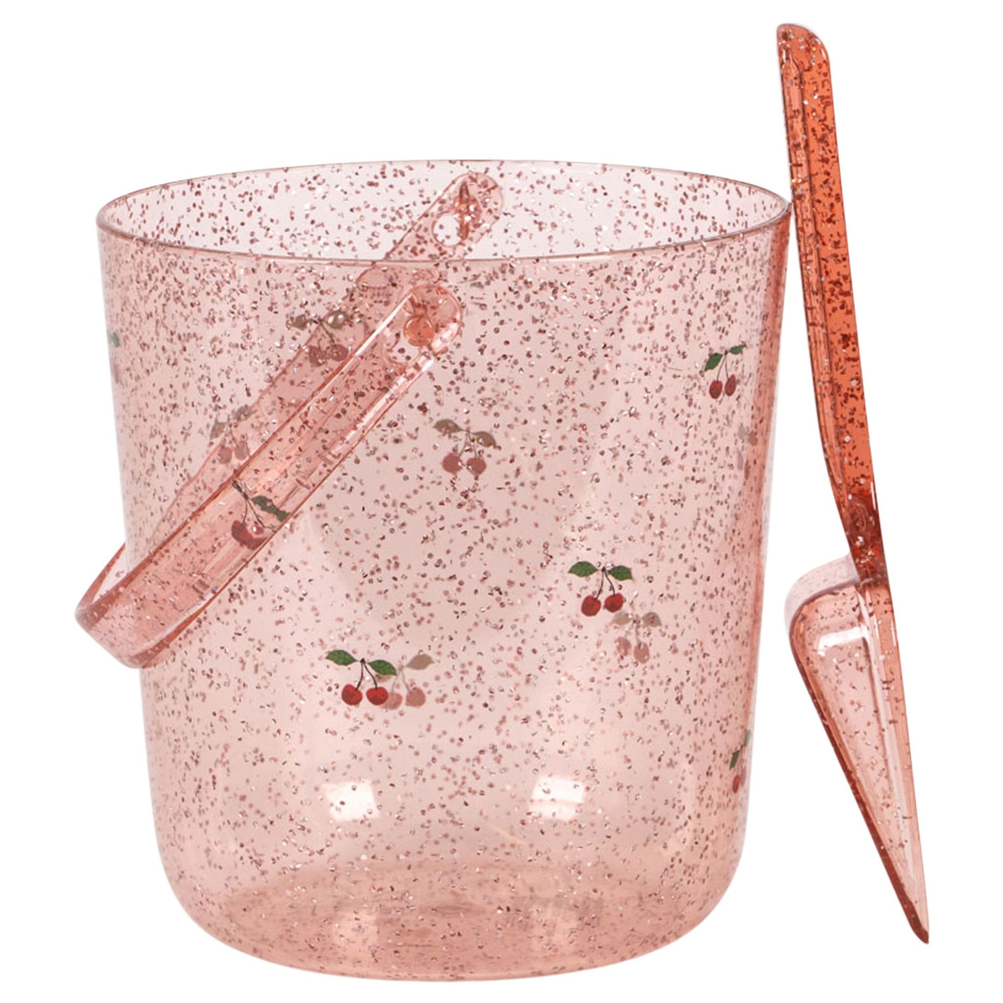Glitter Bucket And Shovel Cherry