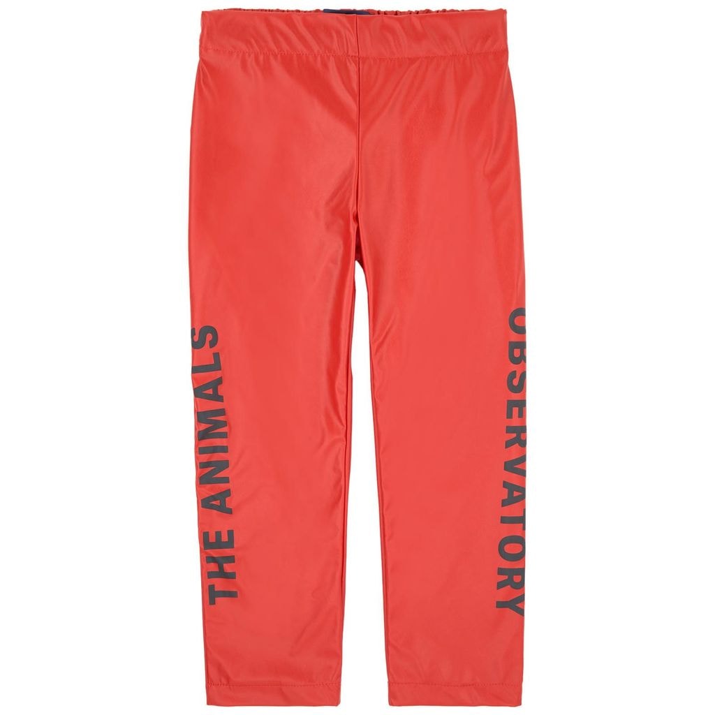 Chicken Pants Red Apple Black The Animals