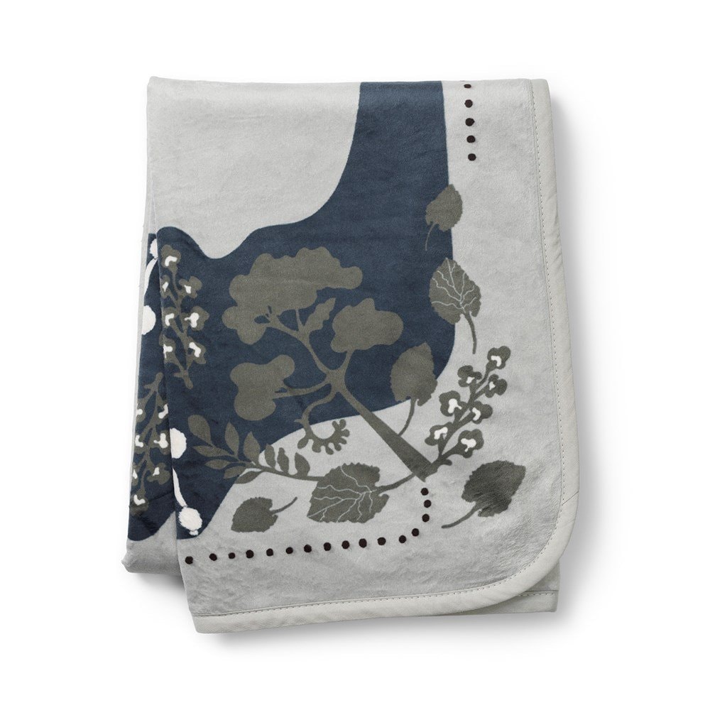 Pearl Velvet Blanket Rebel Poodle/Mineral Green