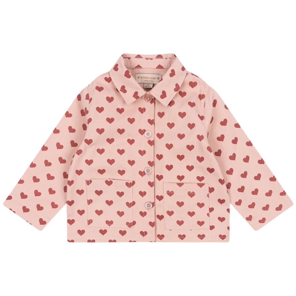 GOTS Fen Shirt Jacket Amour Rouge