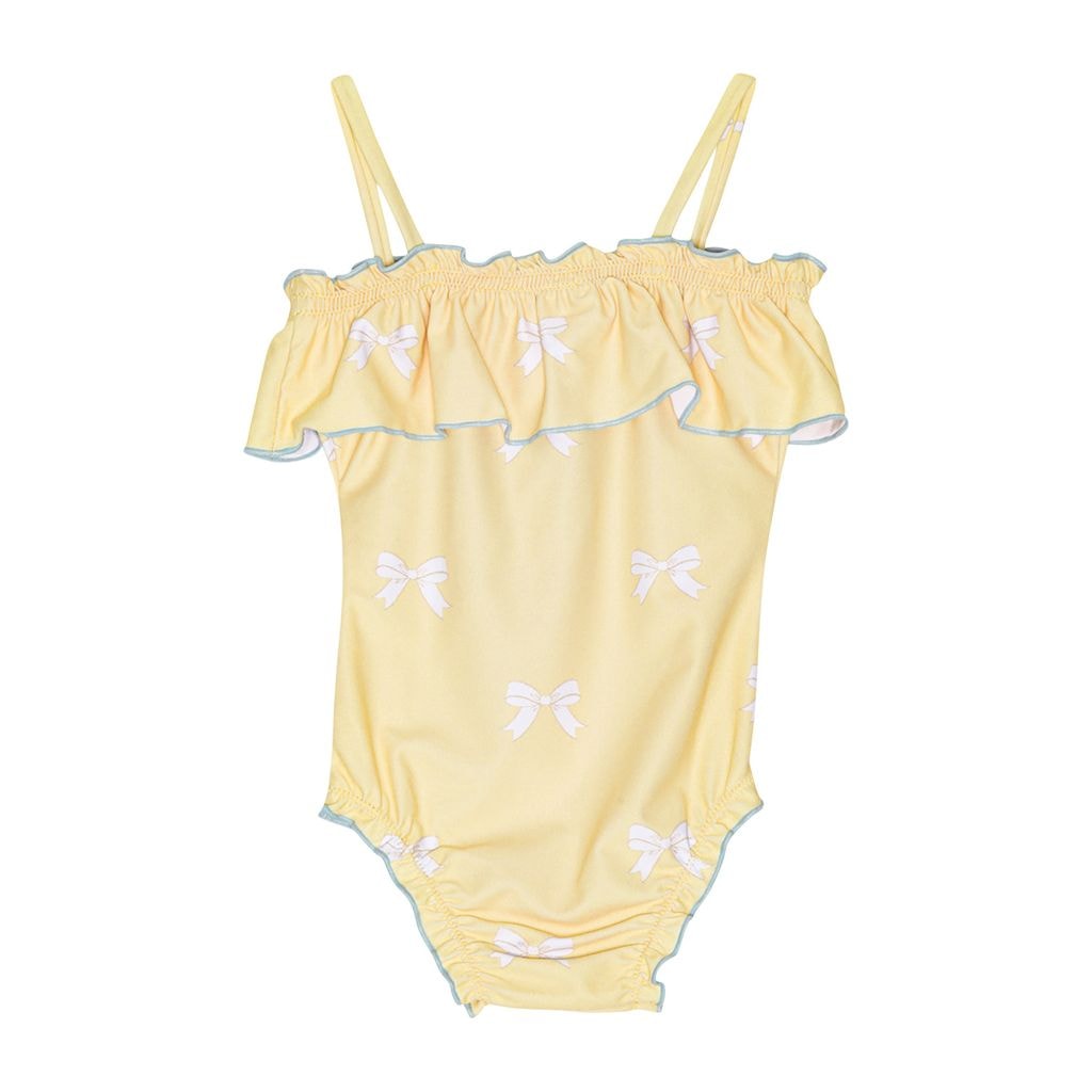 Emily Swimsuit Yellow Bow