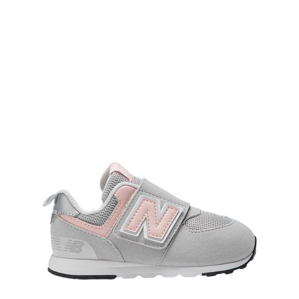 574 Baby Sneakers With Velcro Strap Rain Cloud