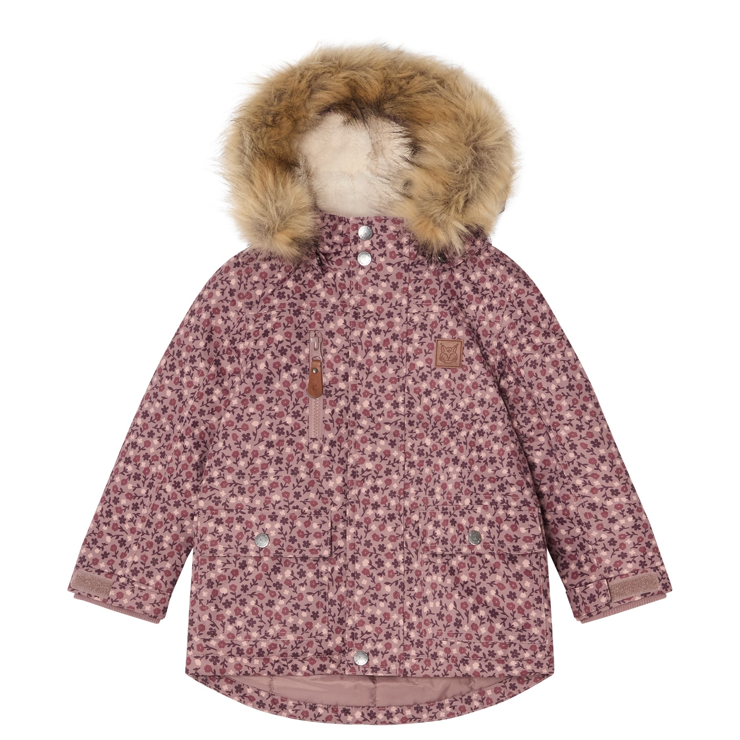 Val Thorens Parkas Lilac Flower