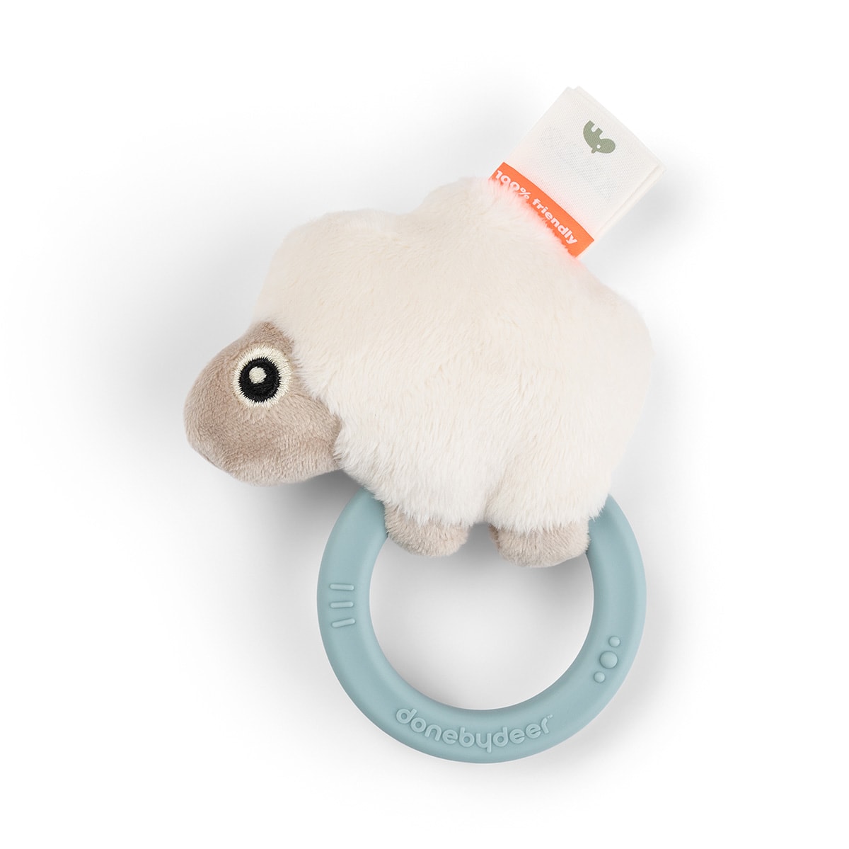 Sheepy Sensory Rattle Blue 