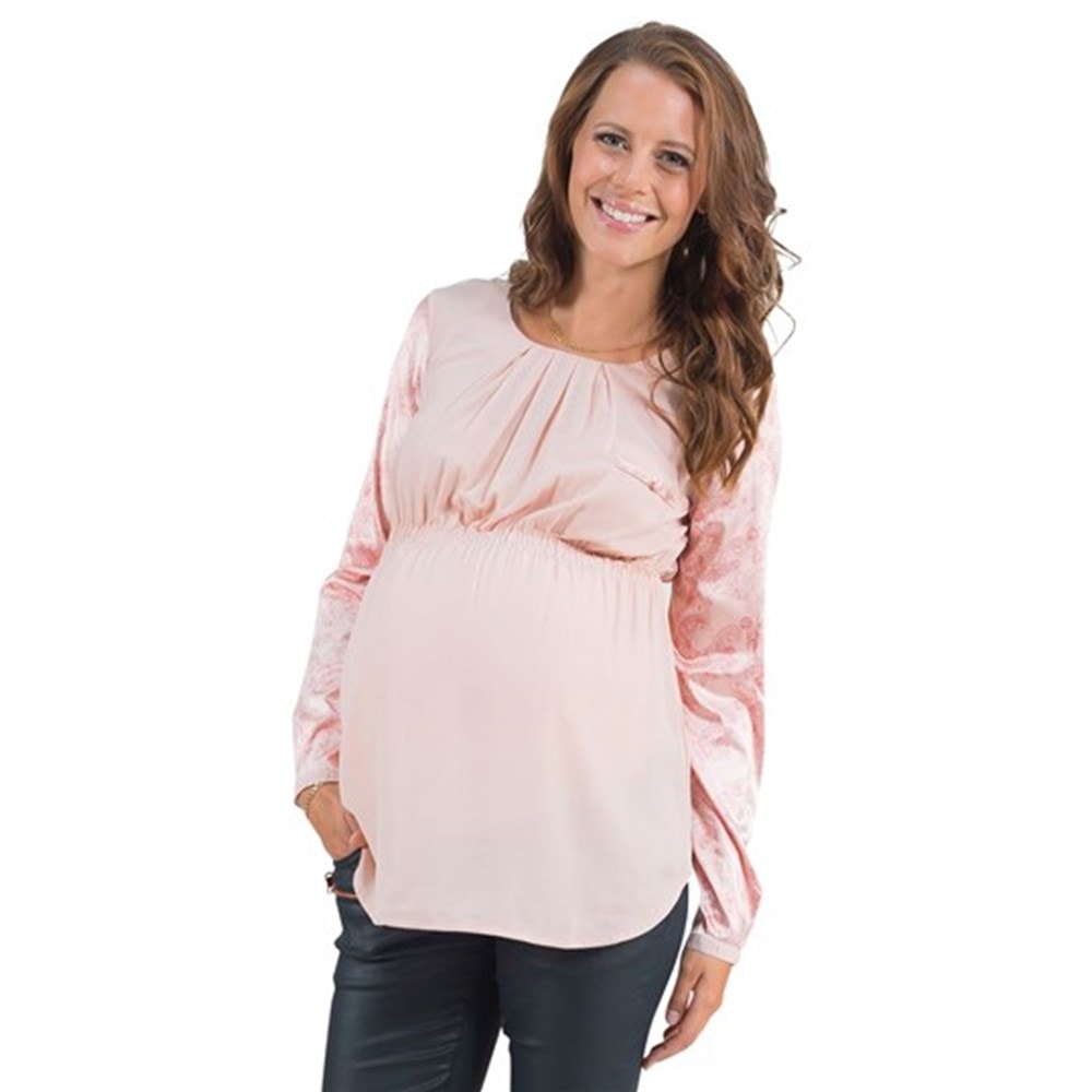 Maternity Top Blush