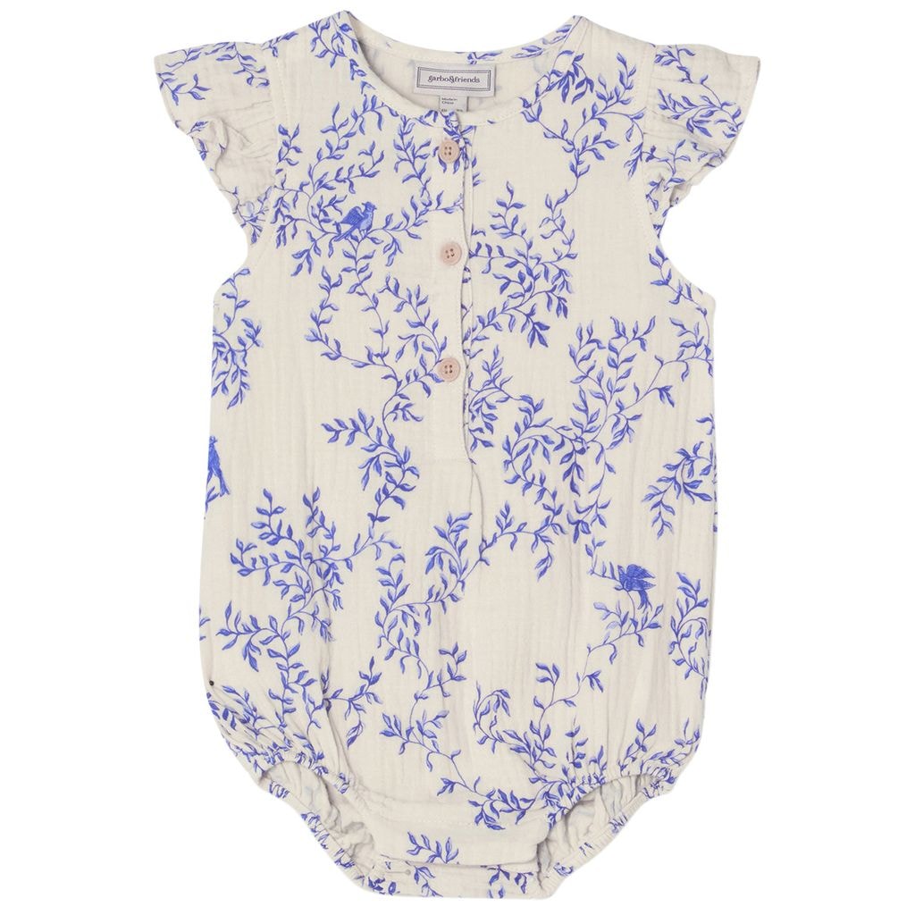 Muslin Frill Romper Jardim