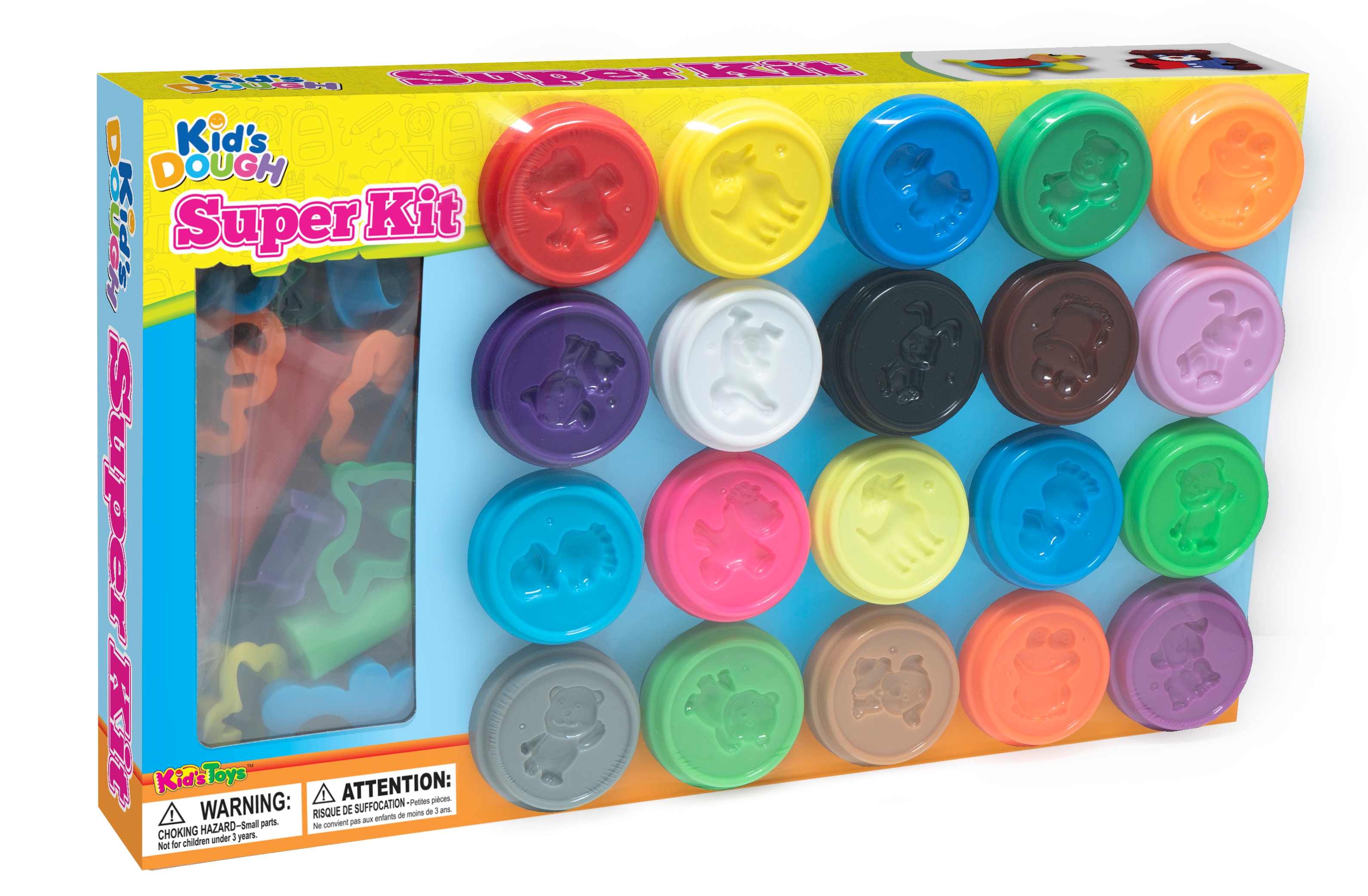 Play Dough Super Kit, 20-pakning