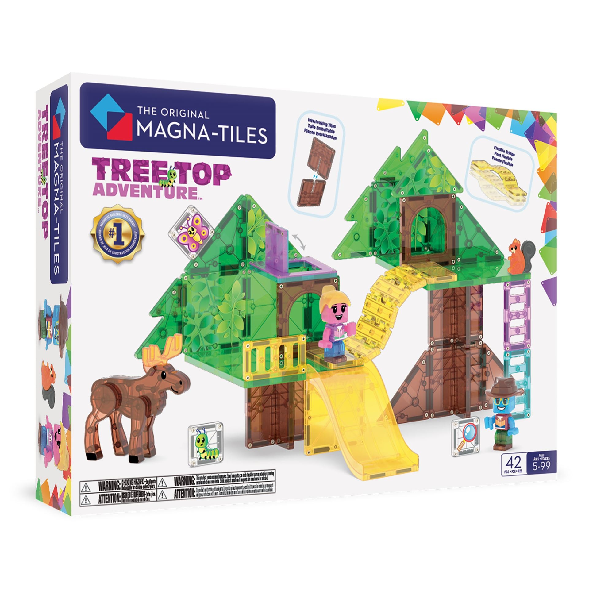 Magna-Tiles 42 Stk. Tree Top Adventure