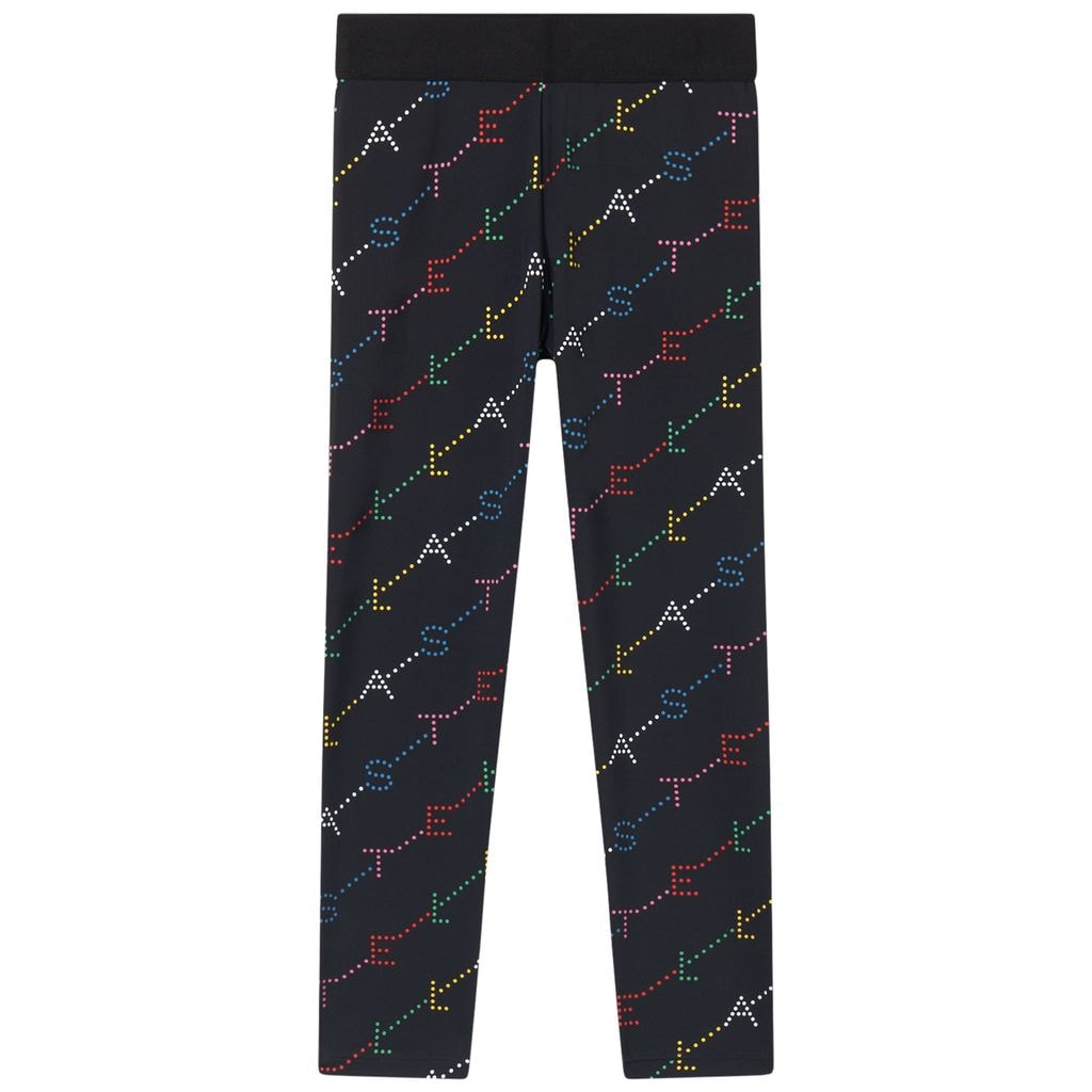 Branded Leggings Black