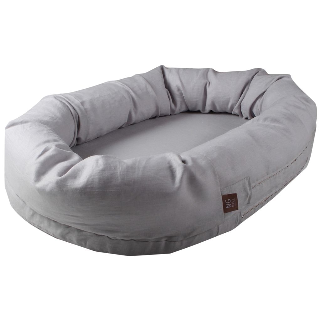 Babynest Linen Light Grey