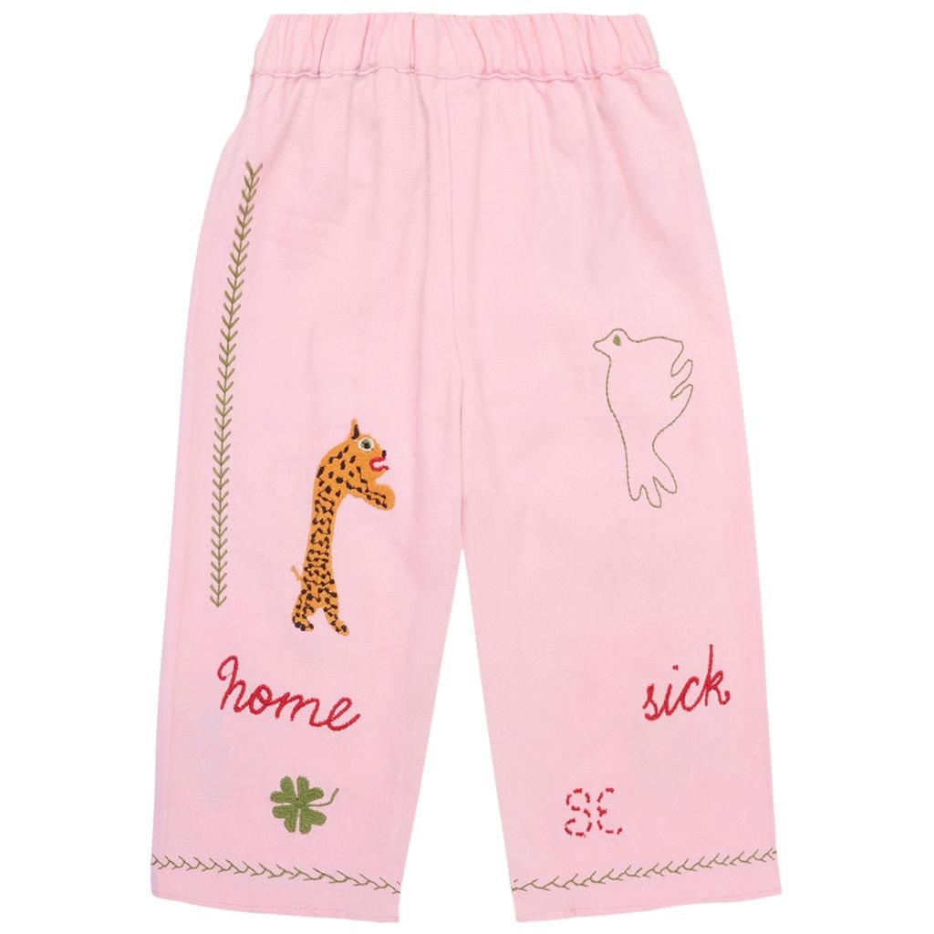 Oda Mini Pants Pink