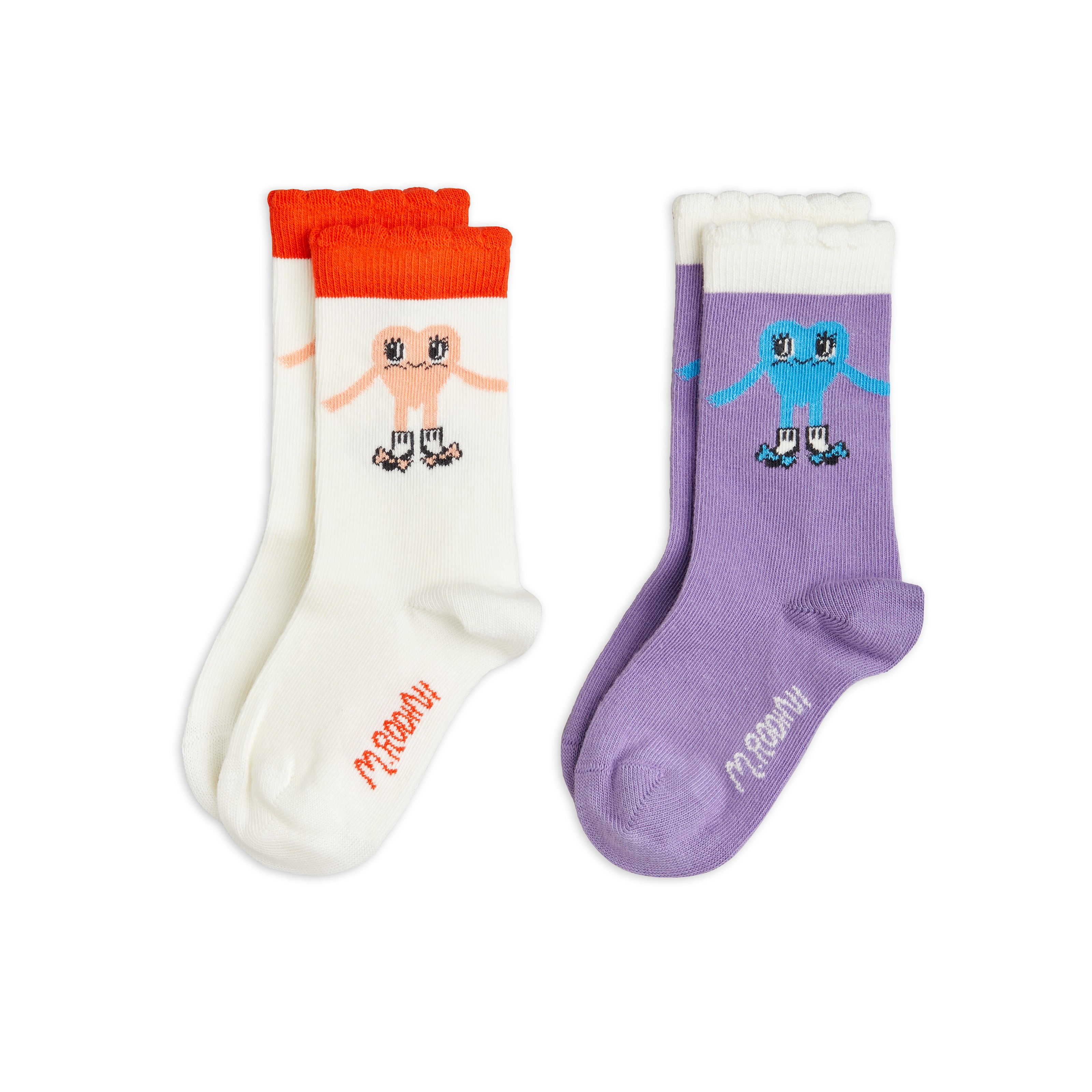 Heart In Shoes 2-Pack Socks Multi