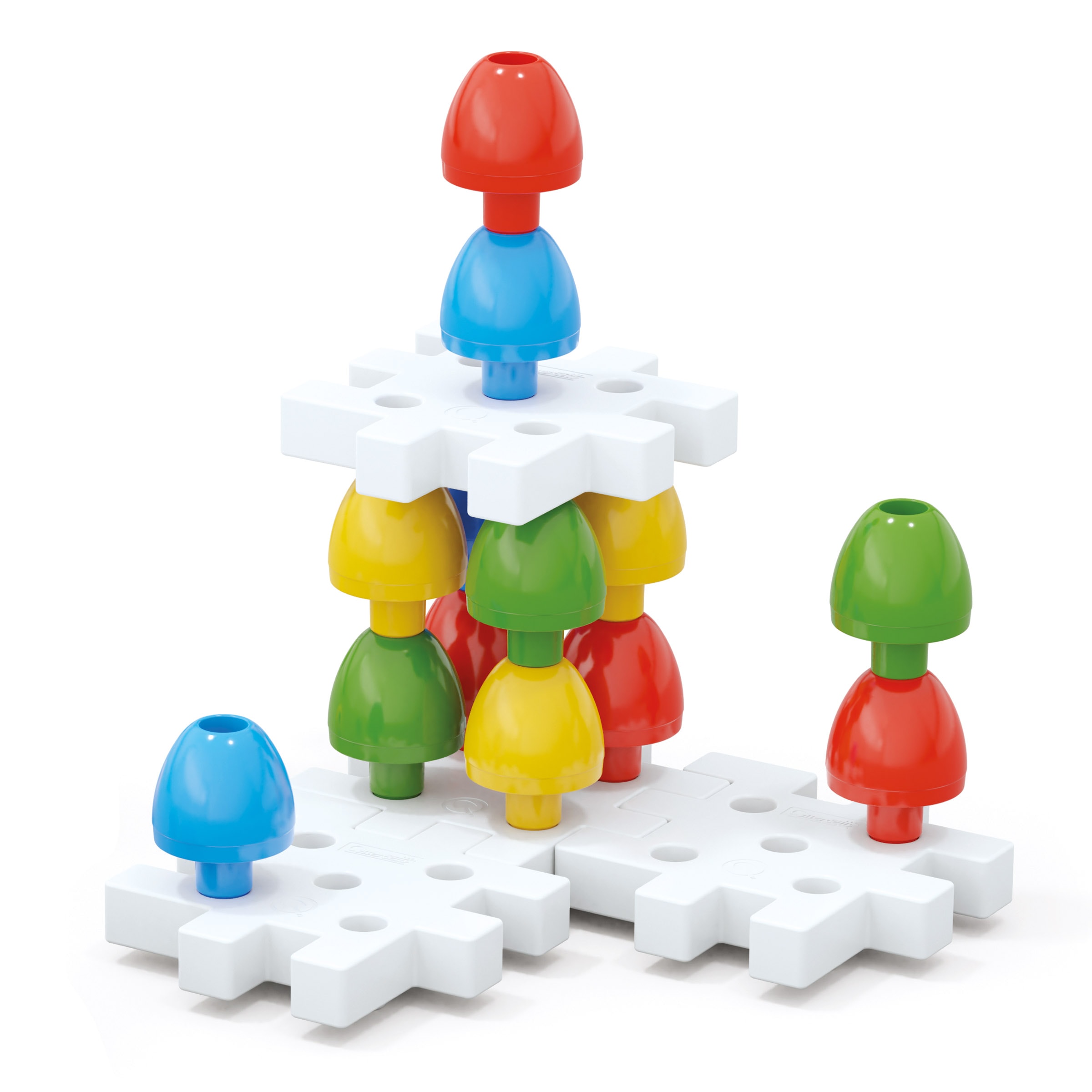 Quercetti - Jumbo Peggy Creative Peg Byggset 