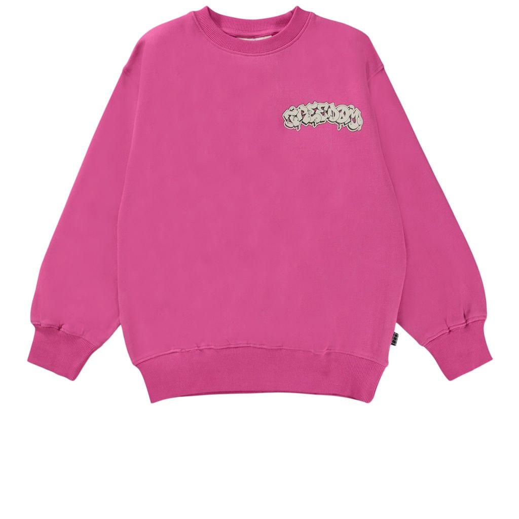 GOTS Monti Sweatshirt Pink Magic