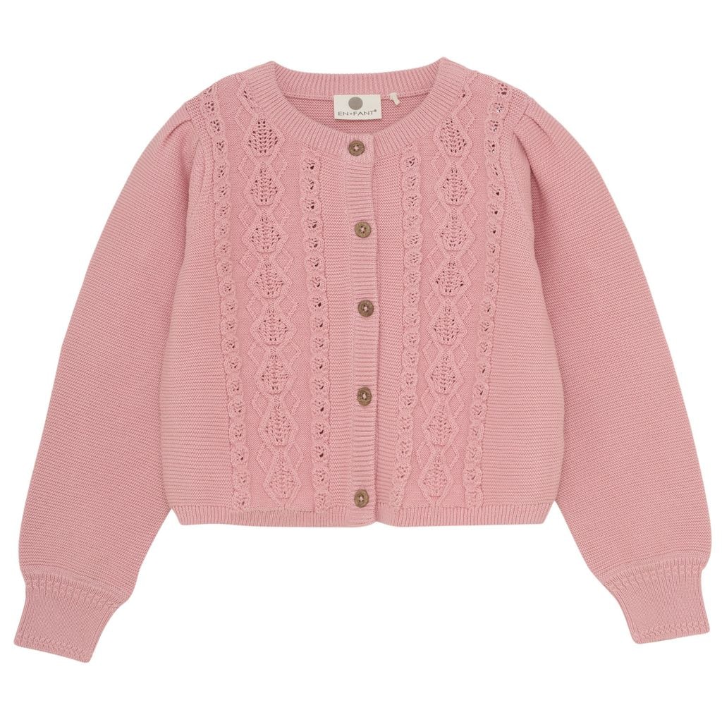 Knitted Cardigan Bridal Rose