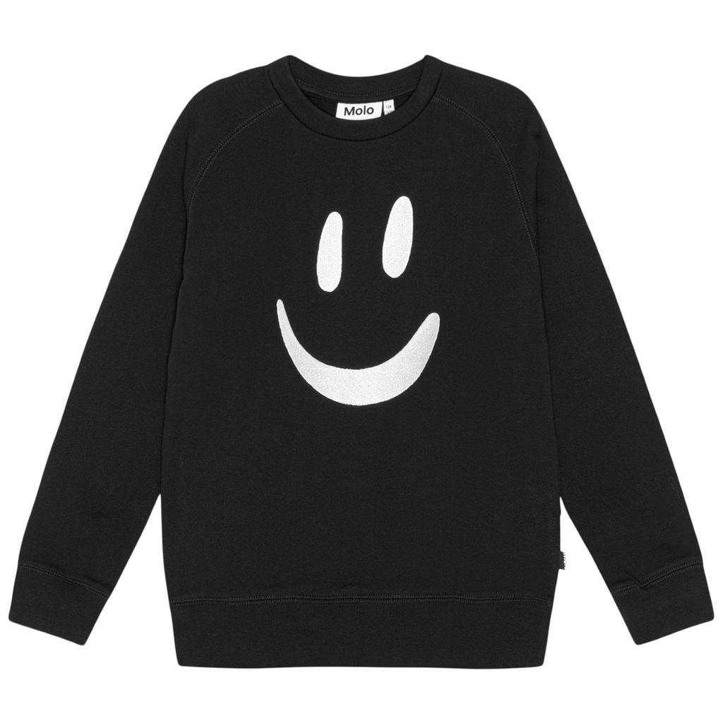 GOTS Mike Sweatshirt Sort