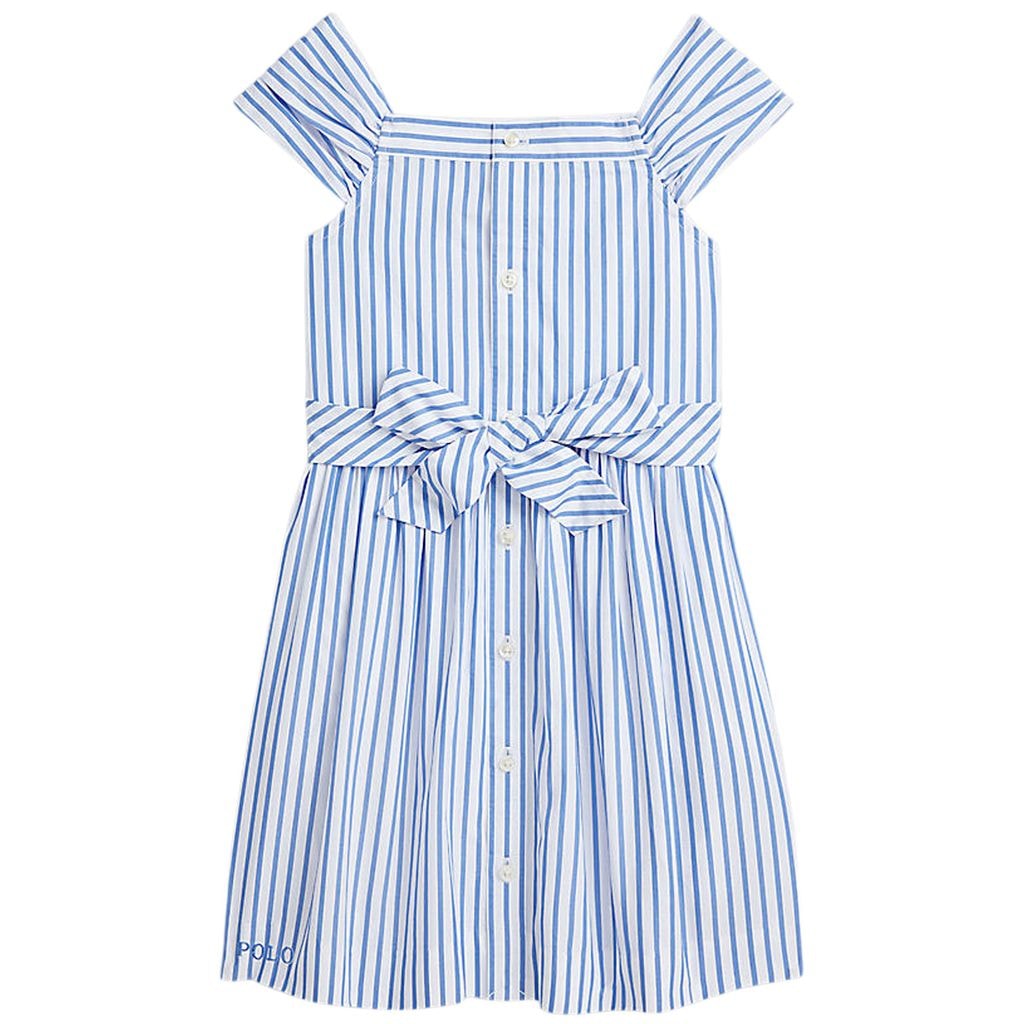Striped Dress Blue