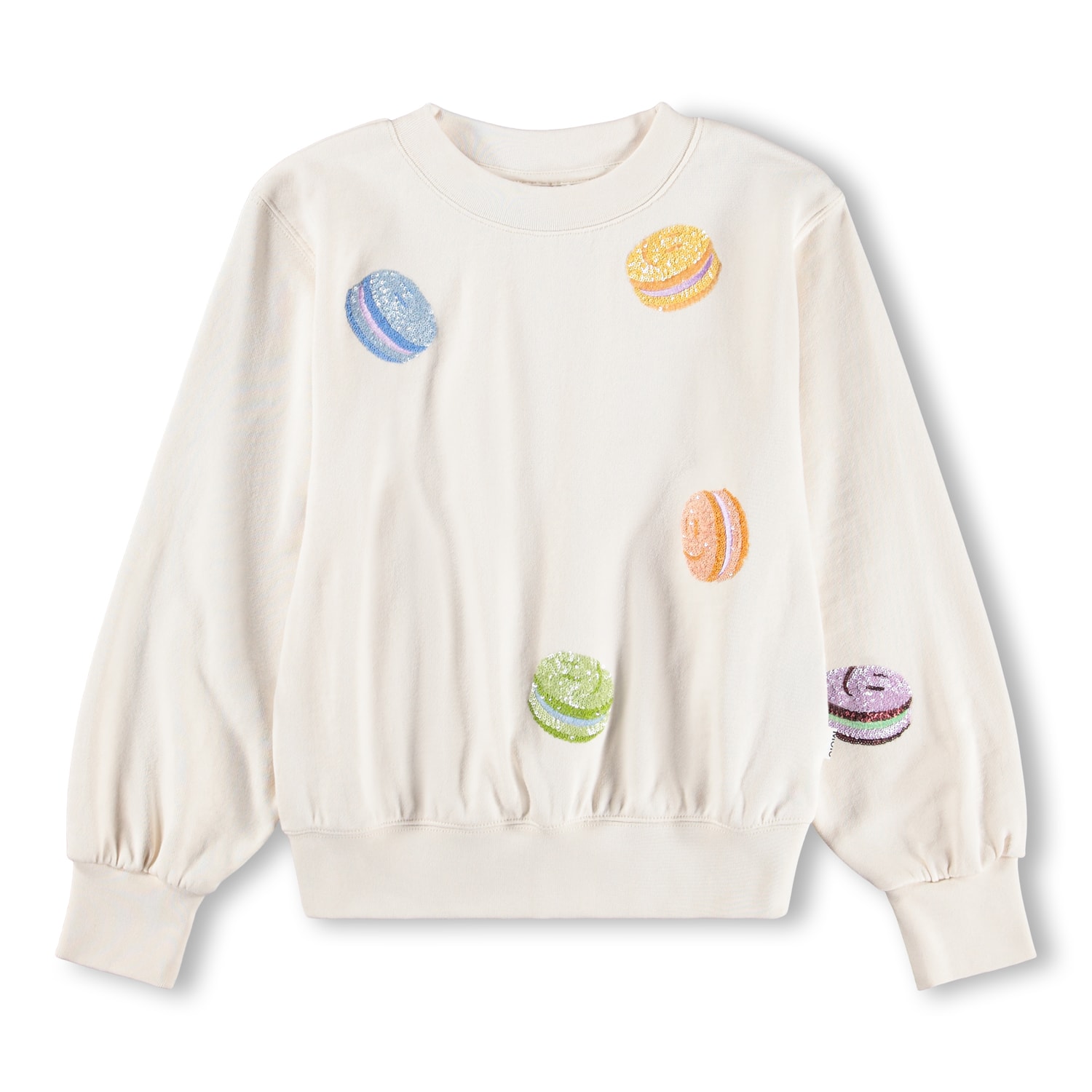 GOTS Marge Sweatshirt Macaroon Shine 