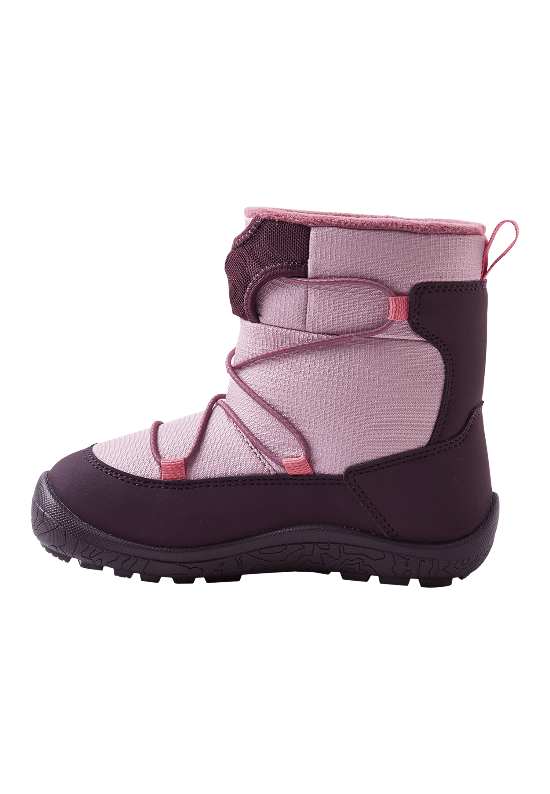 Ensilumi Kids Reimatec Barefoot Winter Boots Deep Purple 