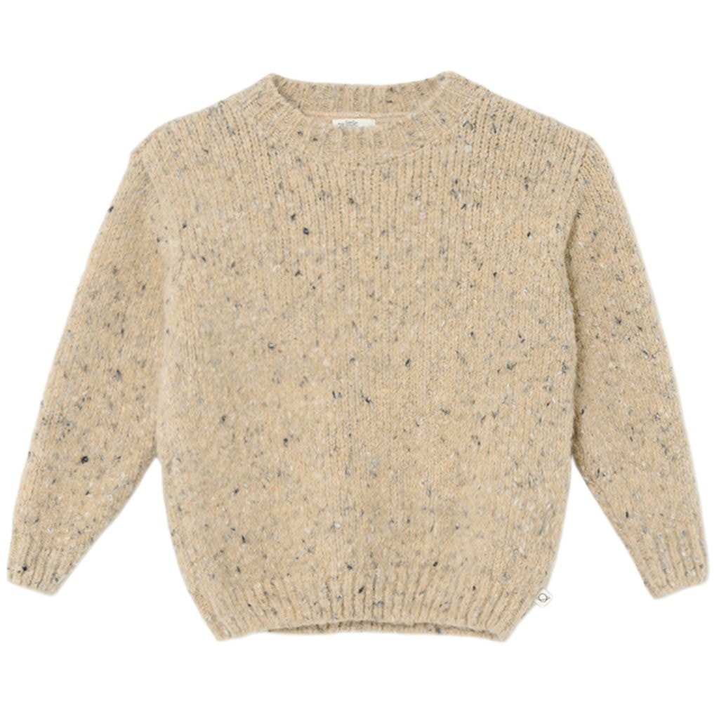 Melange Tricot Sweater Stone