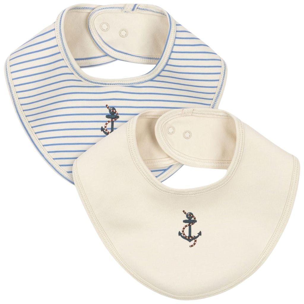 Basic 2-Pack Bib Stripe Provence Mix