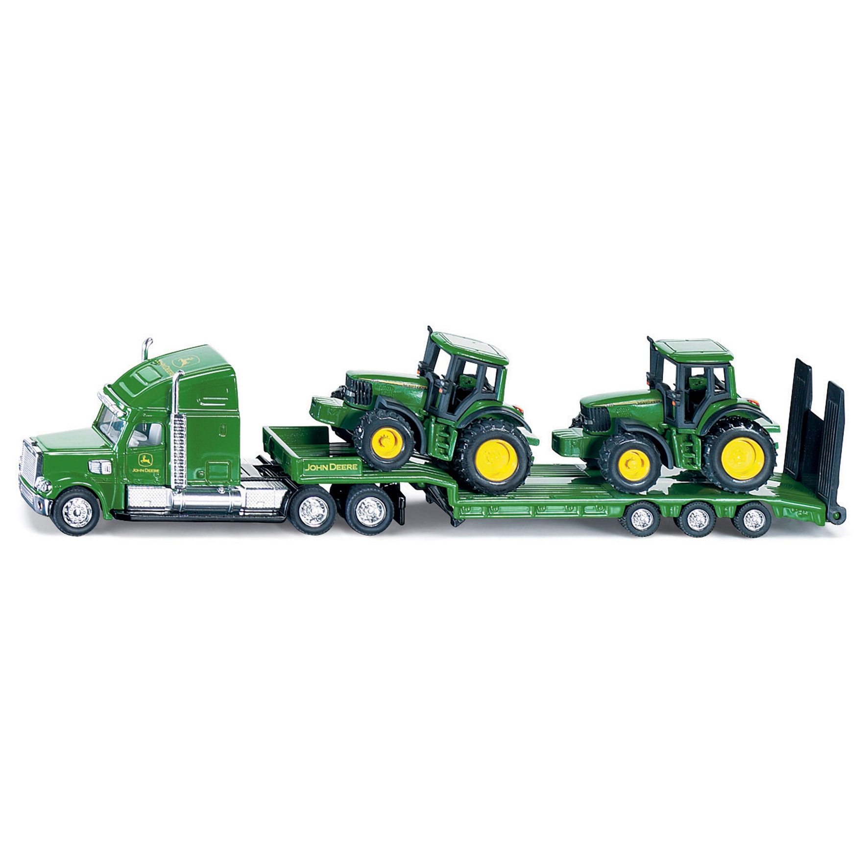 Truck with John Deere Tractors, 1:87