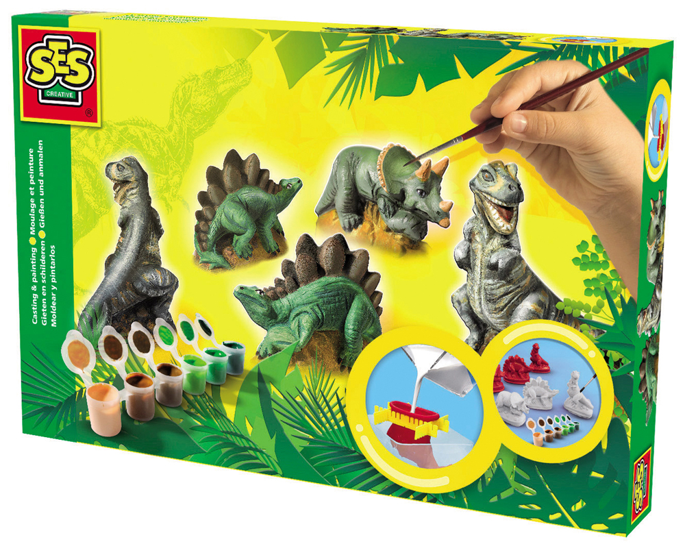 Dinosaurs Gipsgjutning